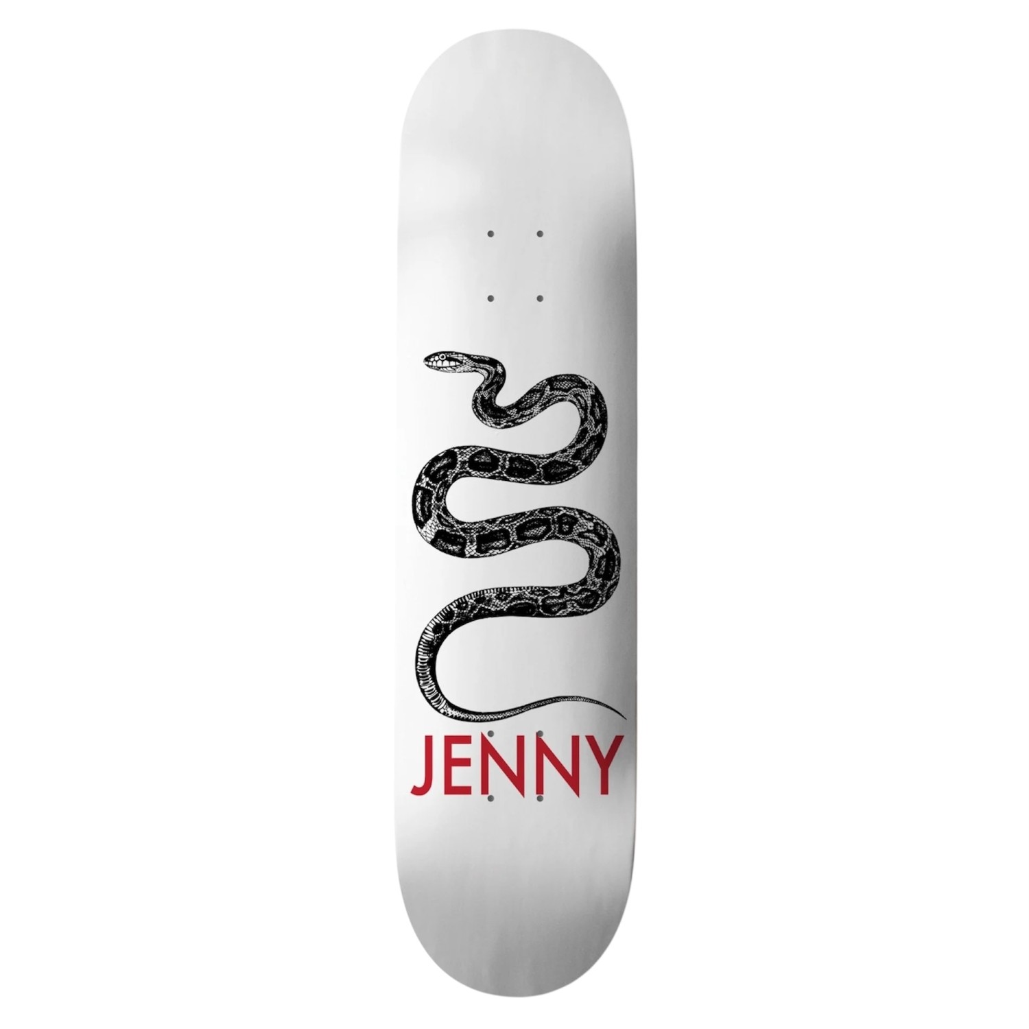 JENNY WHITE SNEK BOARD WHITE 8.25