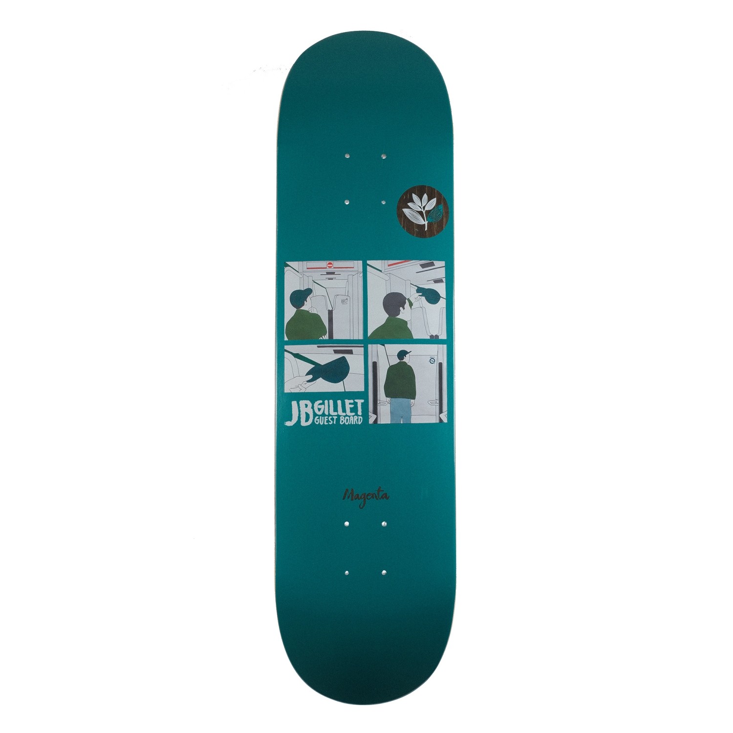 MAGENTA SKATEBOARDS JB METRO 8.0