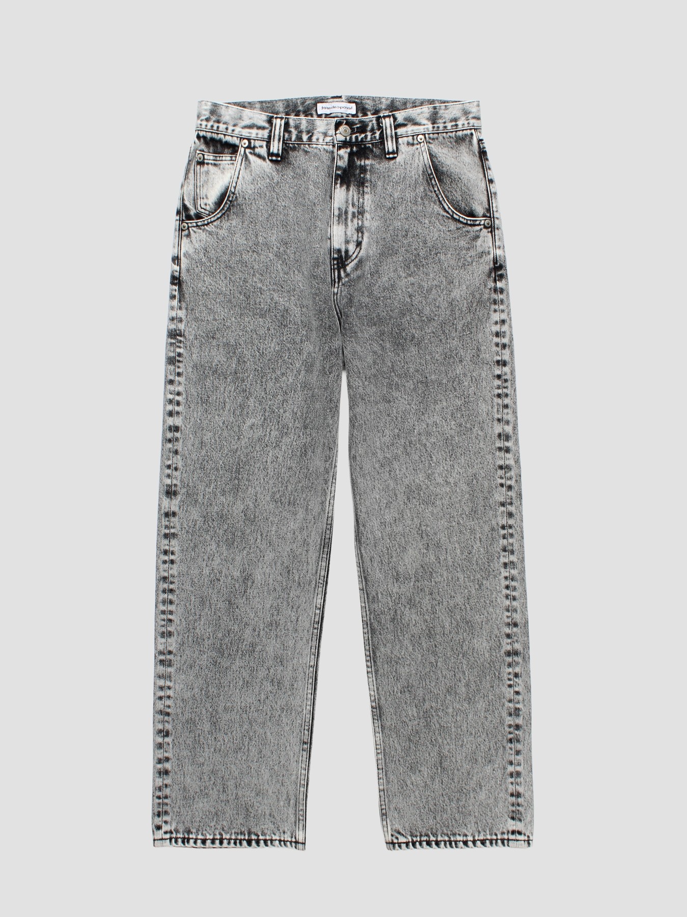 CABARET POVAL STANDAED JEAN CHEMLCAL WASHED