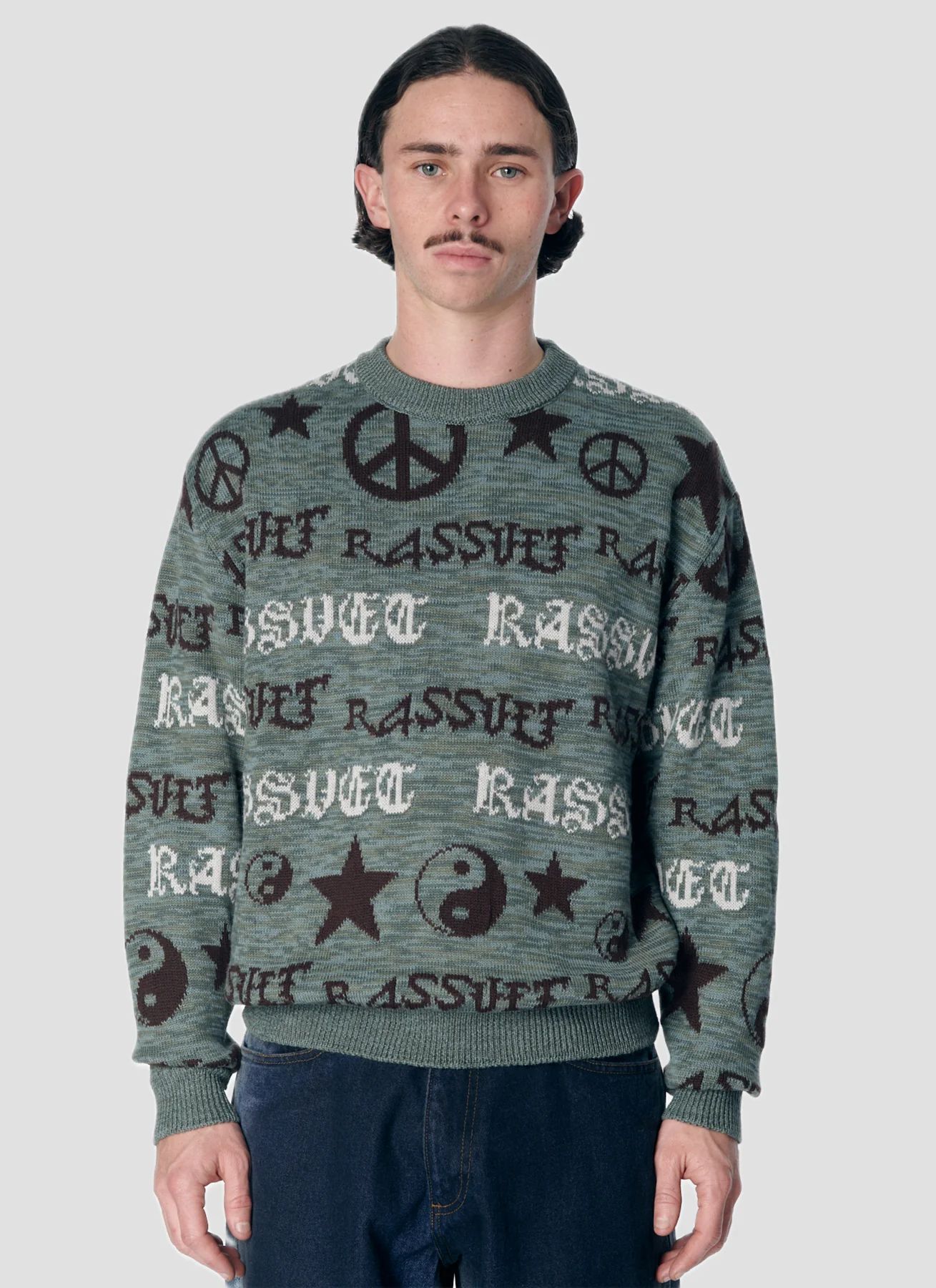 RASSVET FAIRISLE KNIT SWEATER