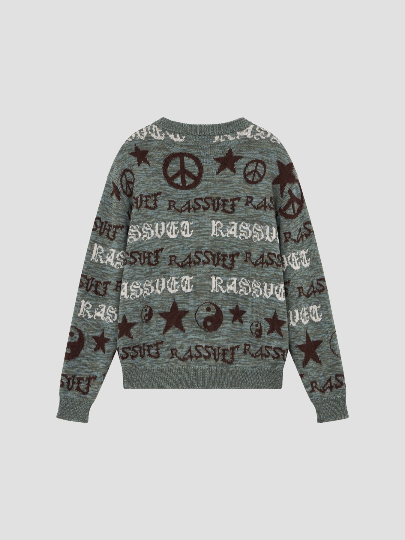 RASSVET FAIRISLE KNIT SWEATER