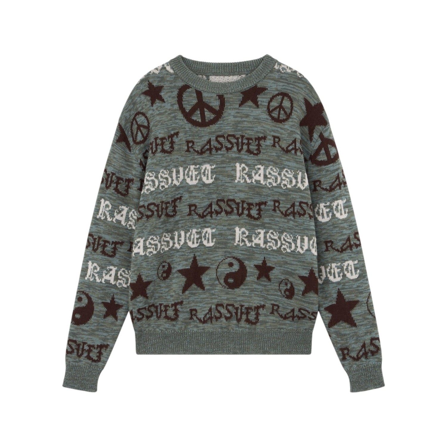 RASSVET FAIRISLE KNIT SWEATER