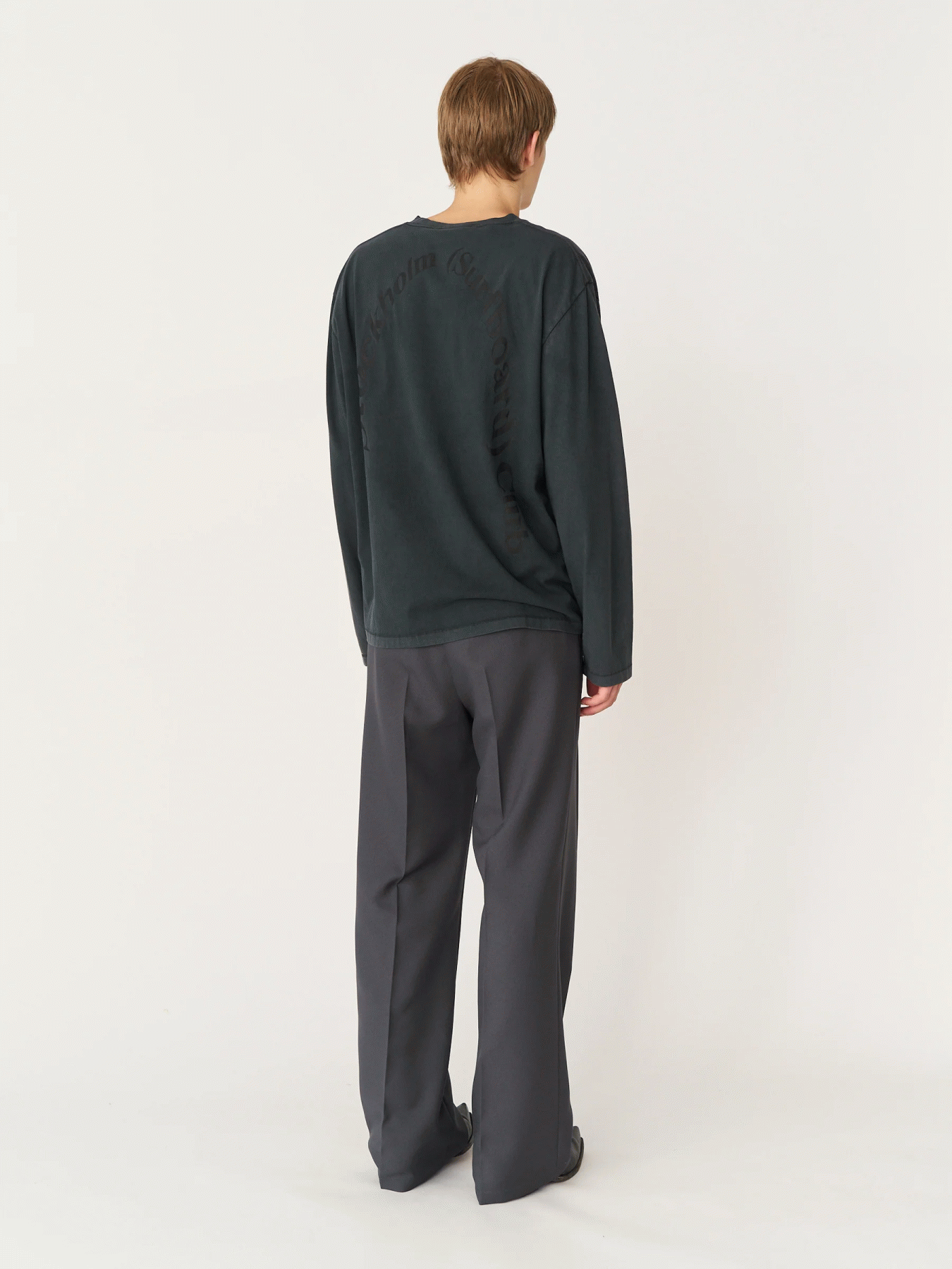 STOCKHOLM SURFBORD CLUB TAILORED BOOTCUT TROUSERS