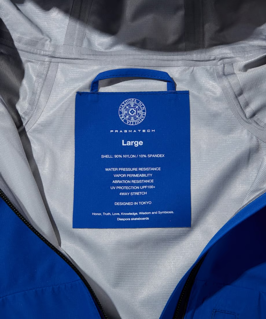 DIASPORA SKATEBOARDS PRAGMATECH PAVEMENT JACKET β