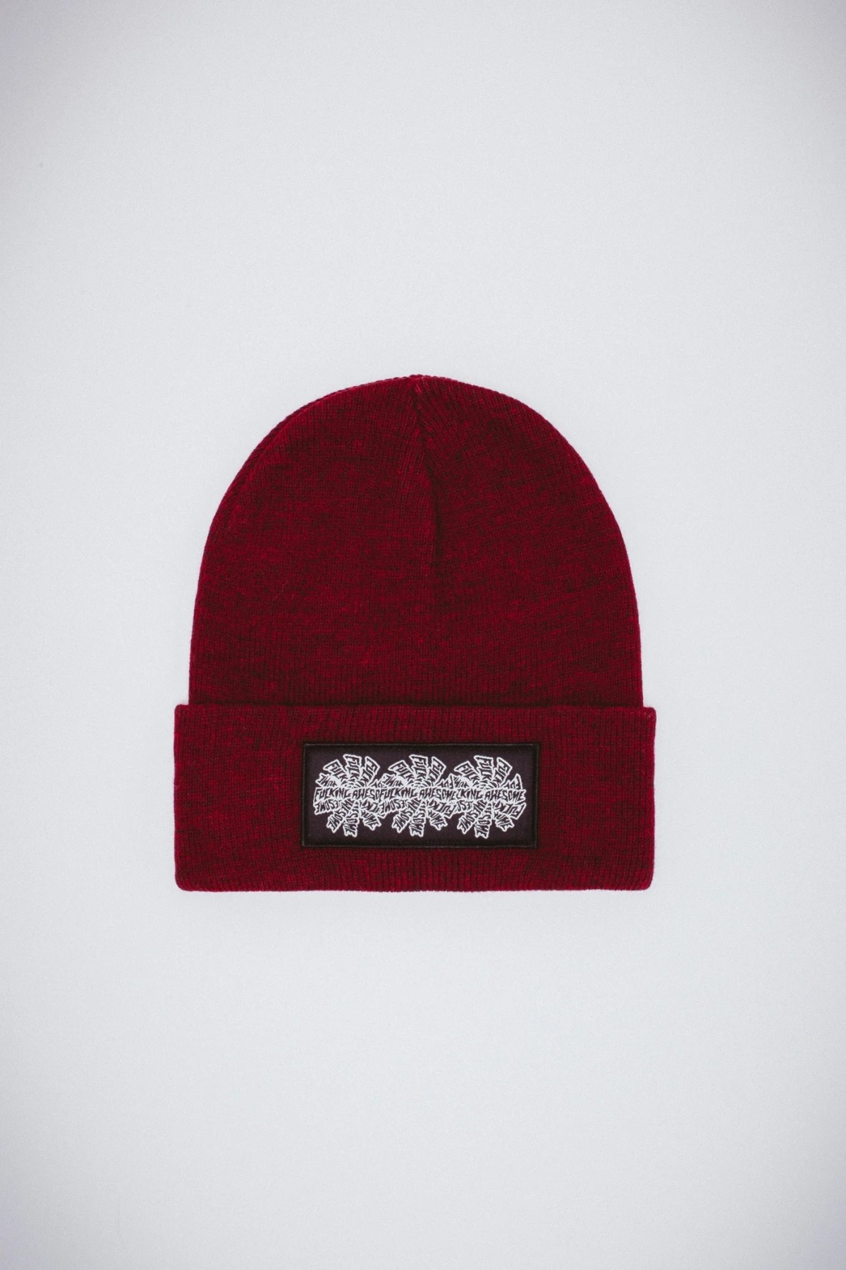 FUCKING AWESOME THREE SPIRAL EDGE STITCH BEANIE