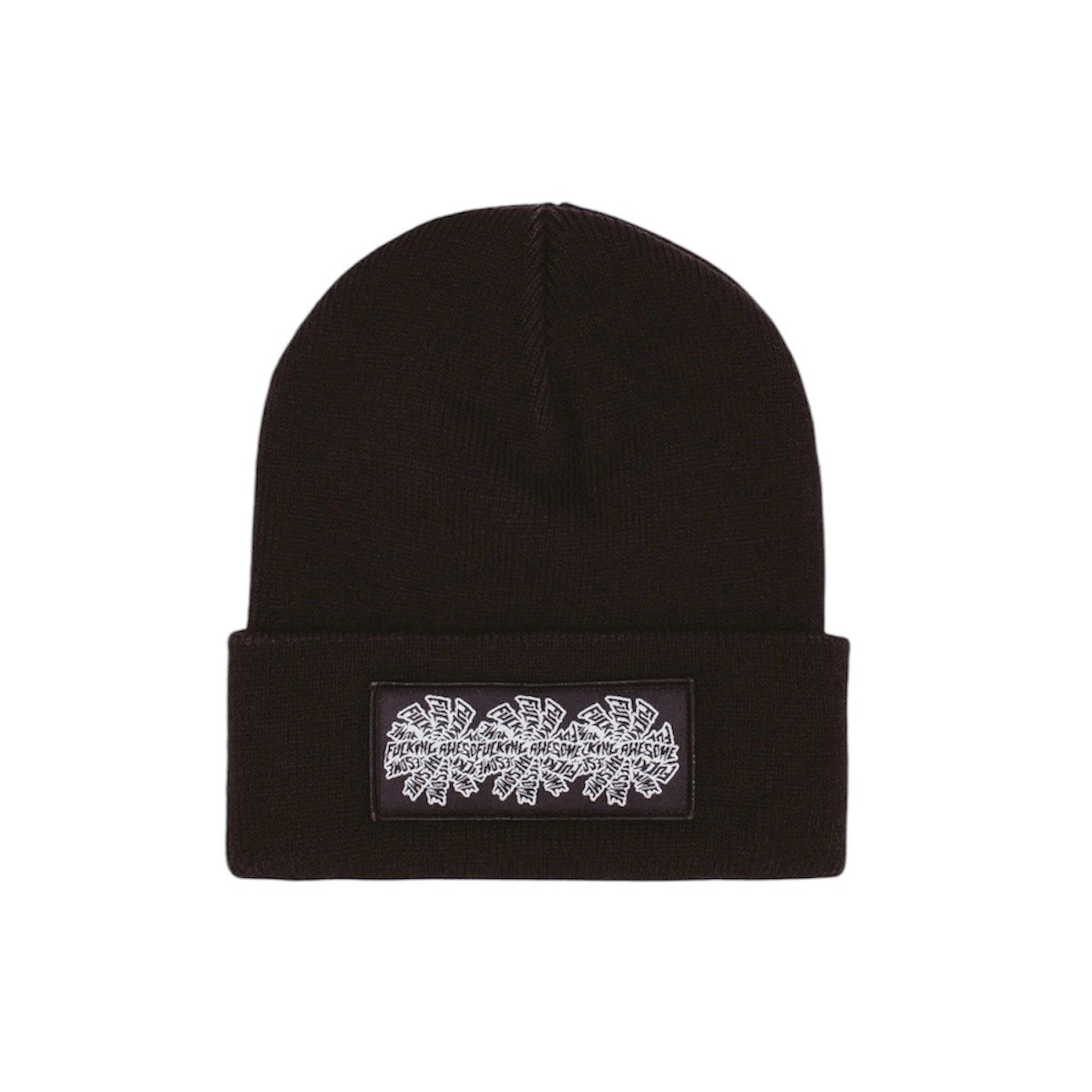 FUCKING AWESOME THREE SPIRAL EDGE STITCH BEANIE