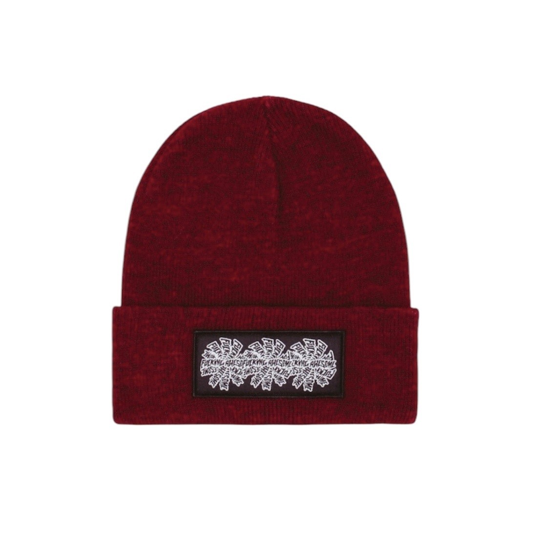 FUCKING AWESOME THREE SPIRAL EDGE STITCH BEANIE