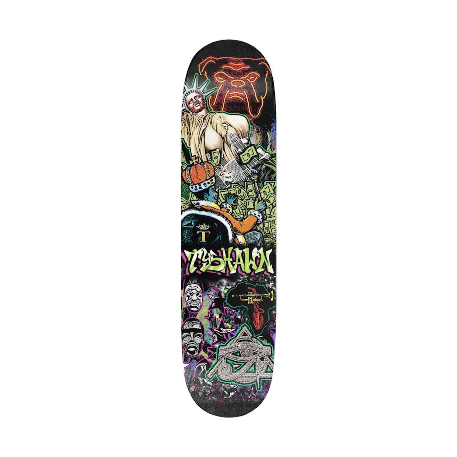 KING SKATEBOARDS TYSHAWN JONES MODEL - LIBERTY BOARD 8.18