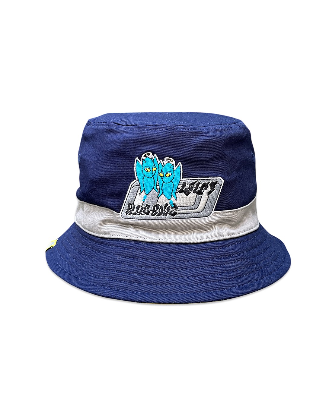 LOLA'S HARDWARE BLUEBOYS × LOLAS DEVIL ANGEL REVERSIBLE BUCKET HAT