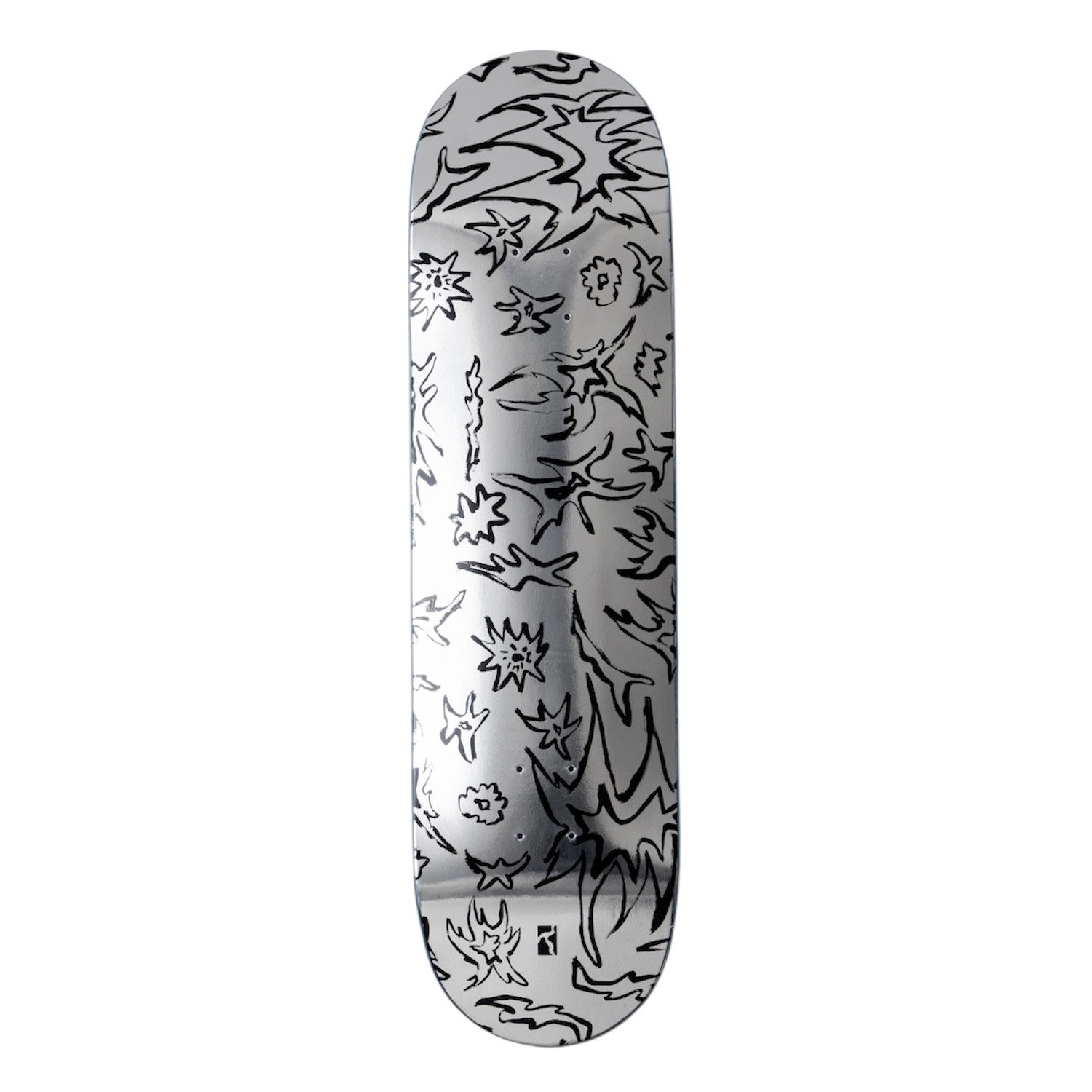 POETIC COLLECTIVE SILVER TRIVAL BOARD 8.0