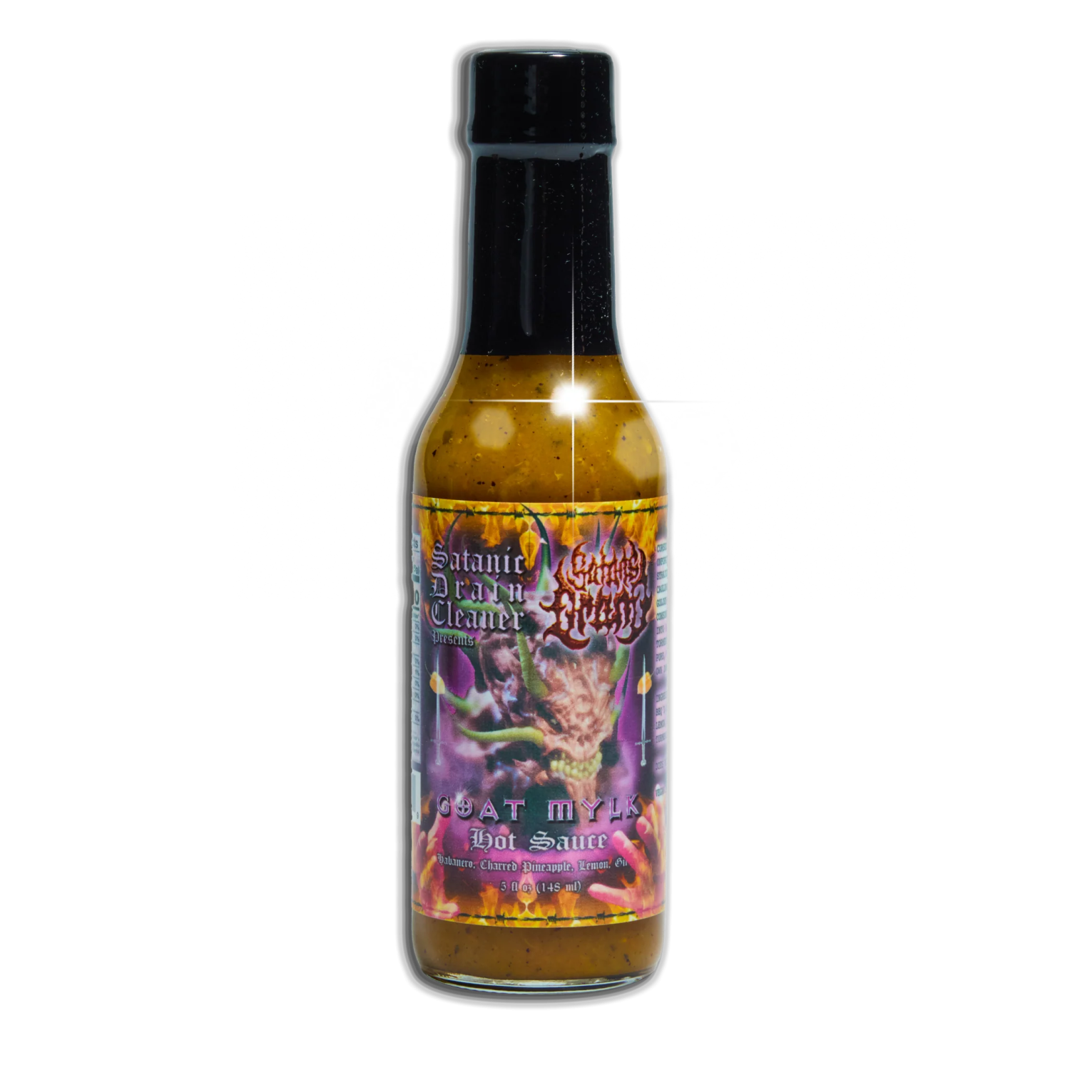 SATAN'S DRANO GOAT MYLK HOT SAUCE