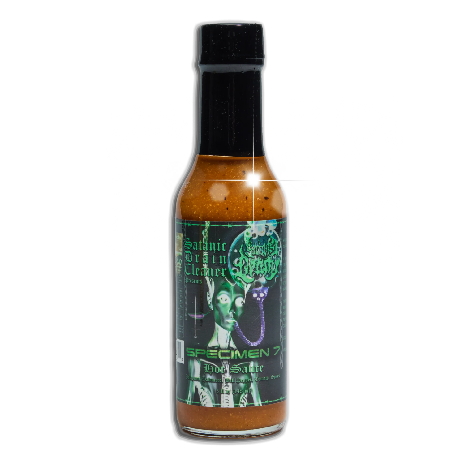SATAN'S DRANO SPECIMEN 7 HOT SAUCE