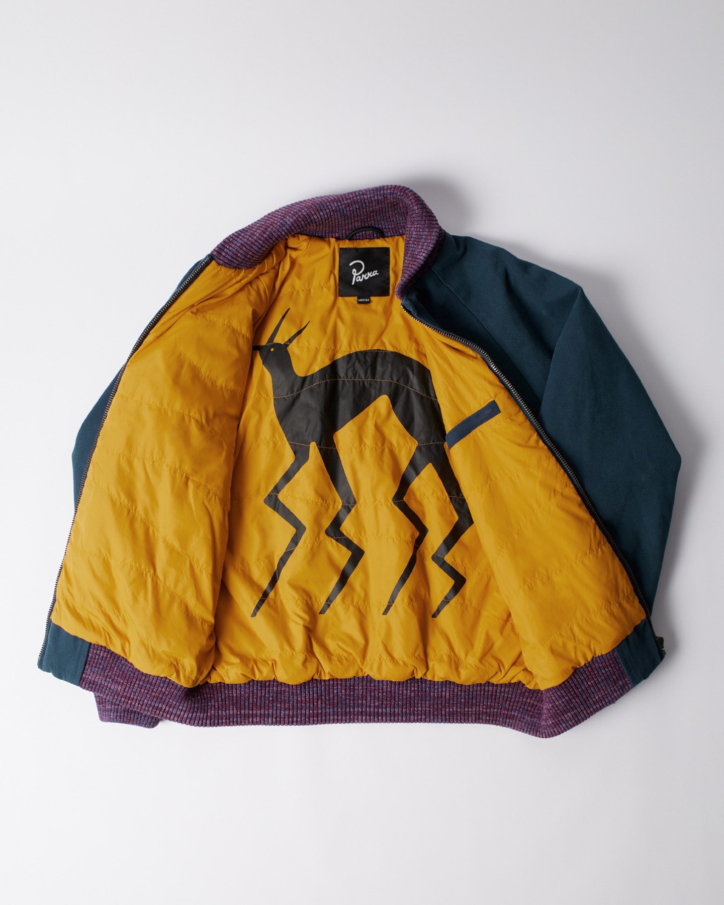 BY PARRA SKULL STALKER VARSITY JACKET