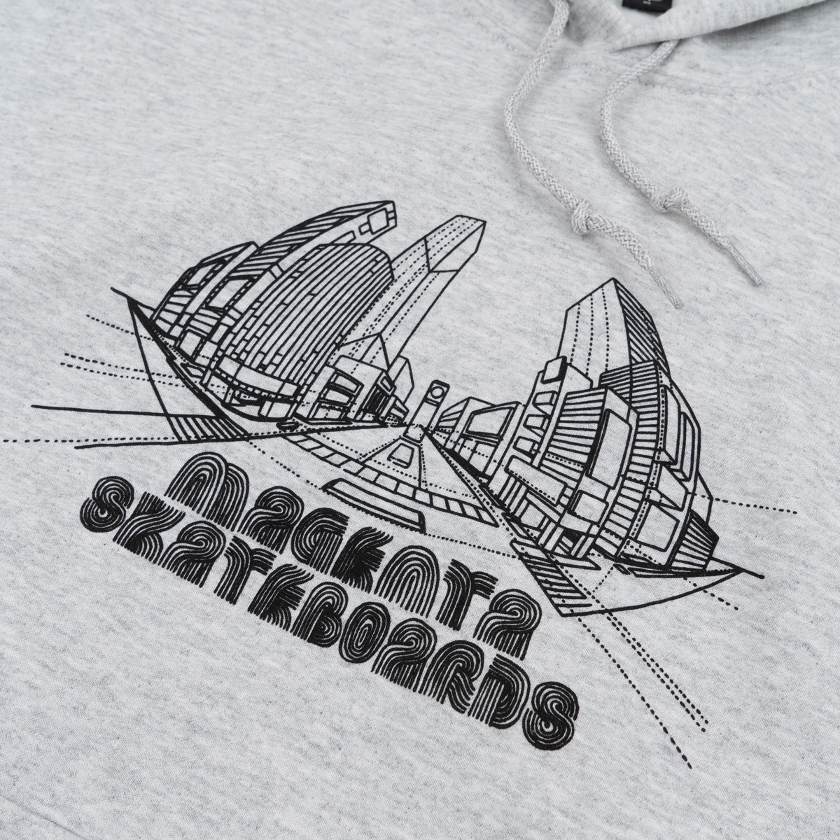 MAGENTA SKATEBOARDS 3D HOODIE