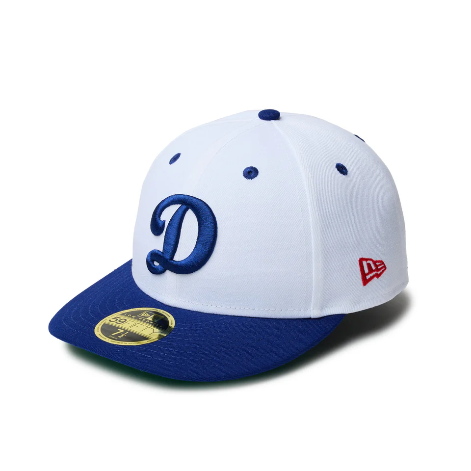 NEW ERA LP 59FIFTY Dodgers Pack ロサンゼルス・ドジャース ホワイト ダークロイヤルバイザー