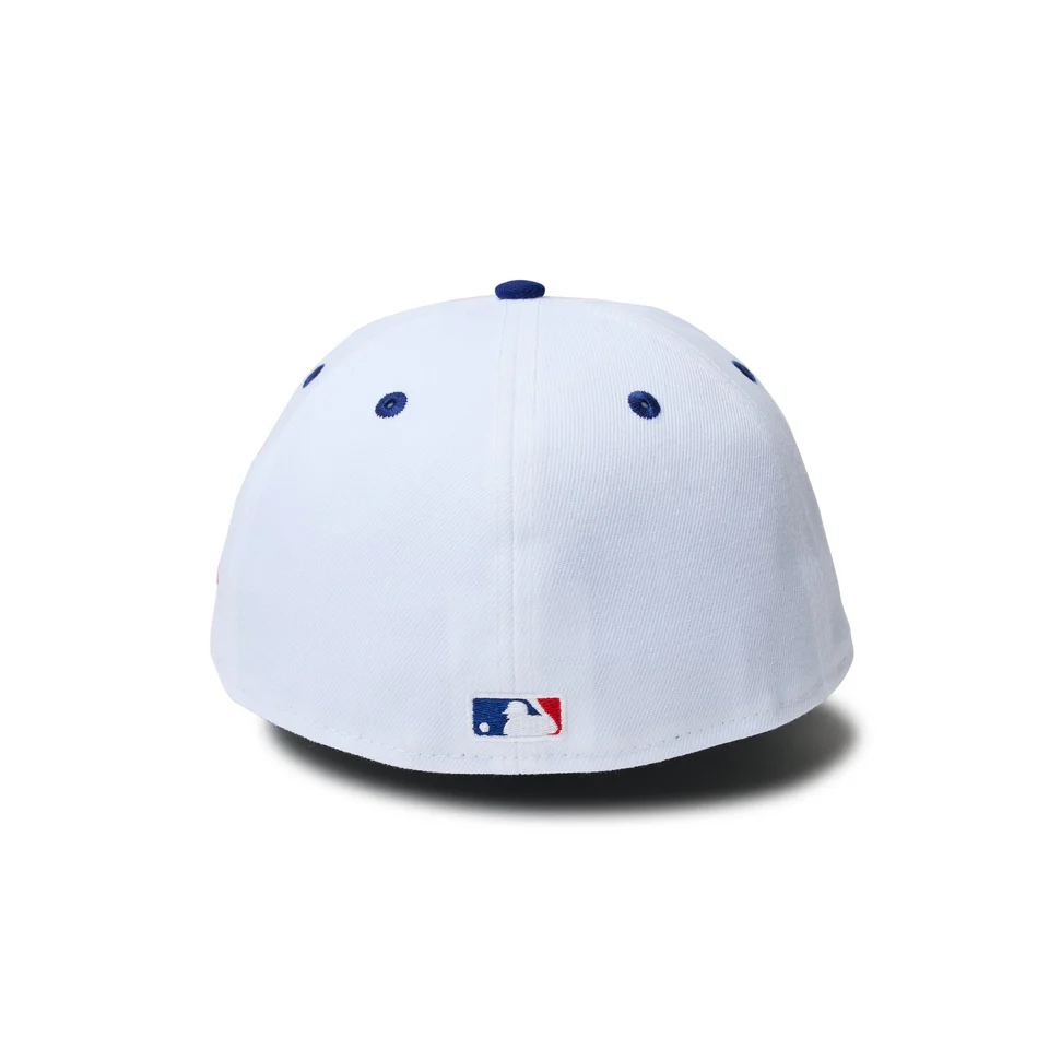 NEW ERA LP 59FIFTY Dodgers Pack ロサンゼルス・ドジャース ホワイト ダークロイヤルバイザー