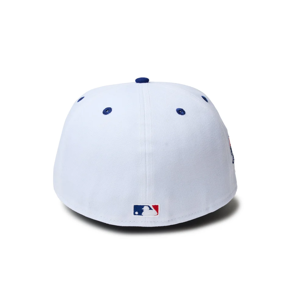 NEW ERA 59FIFTY A-Frame Dodgers Pack ロサンゼルス・ドジャース ホワイト ダークロイヤルバイザー