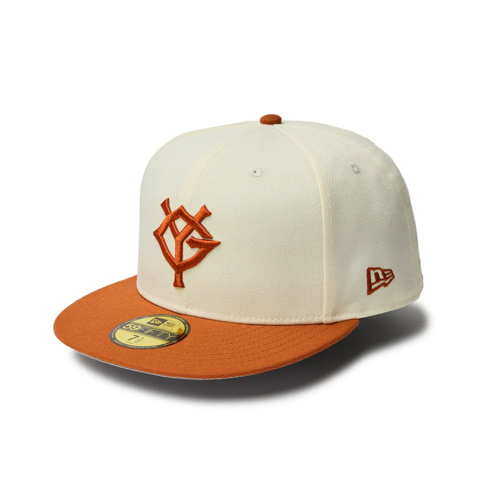 NEW ERA 59FIFTY 読売ジャイアンツ クロームホワイト オレンジバイザー