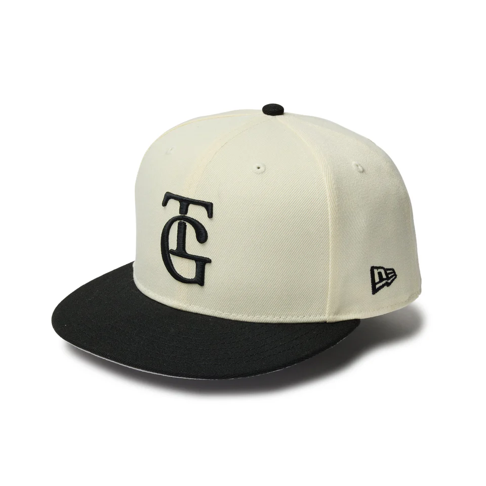 NEW ERA 59FIFTY 読売ジャイアンツ ビジター クロームホワイト ブラックバイザー