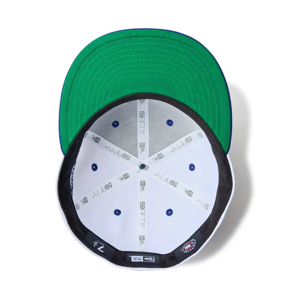 NEW ERA 59FIFTY Dodgers Pack ロサンゼルス・ドジャース ホワイト ダークロイヤルバイザー