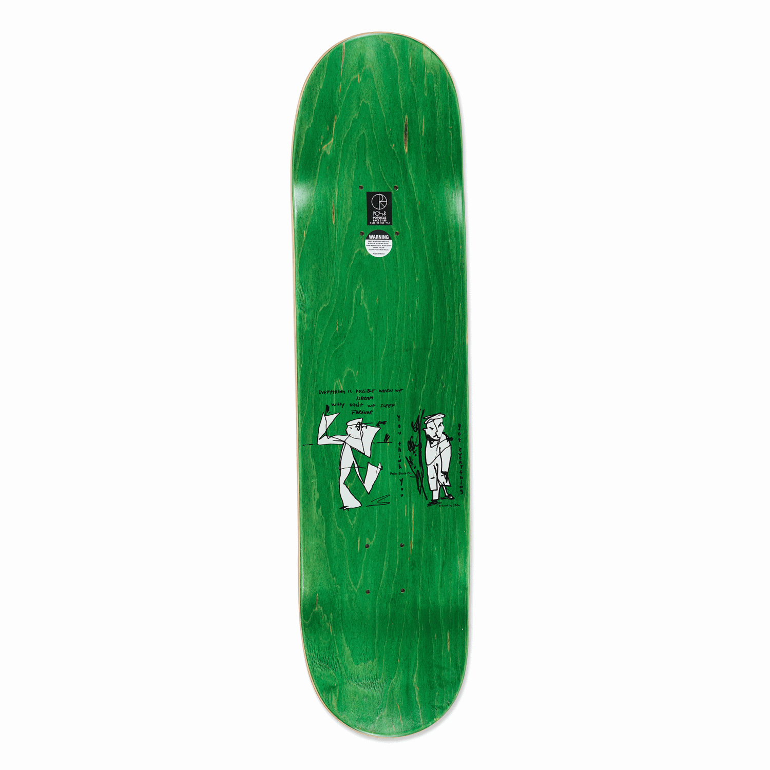 POLAR SKATE CO. ALV SLEPFOREVR 8.0