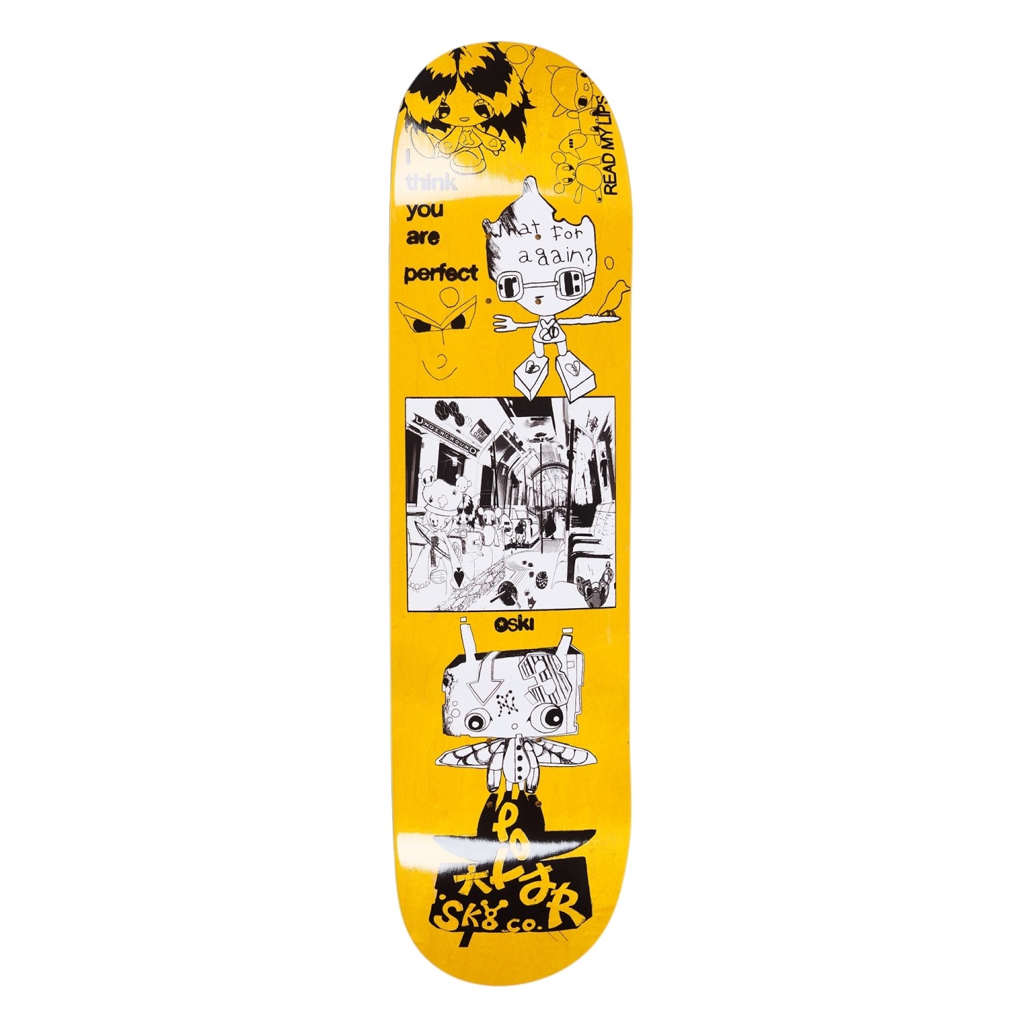 POLAR SKATE CO. 0.R I THINK YOU 8.0