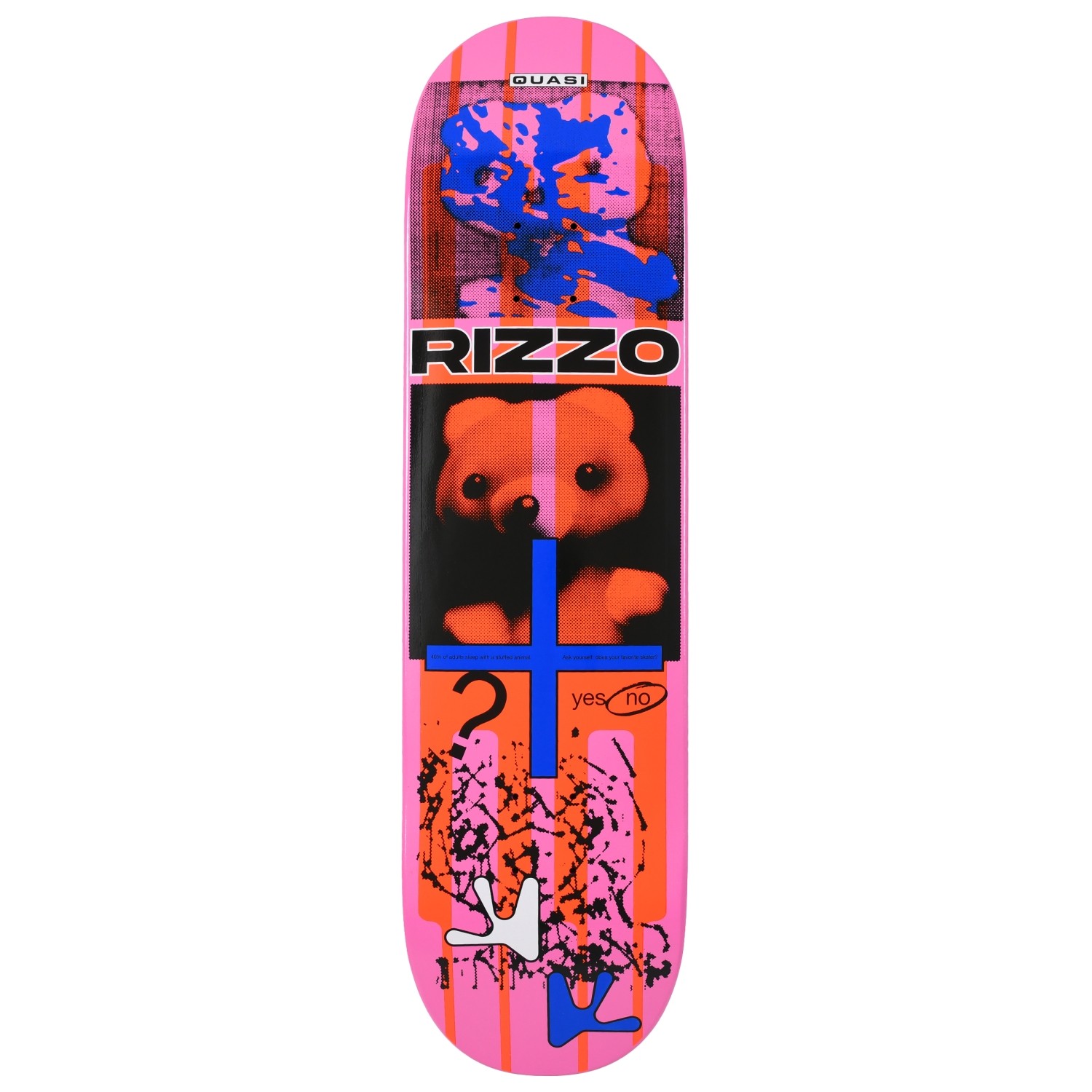 QUASI SKATEBOARDS RIZZO STUFFIE 8.125