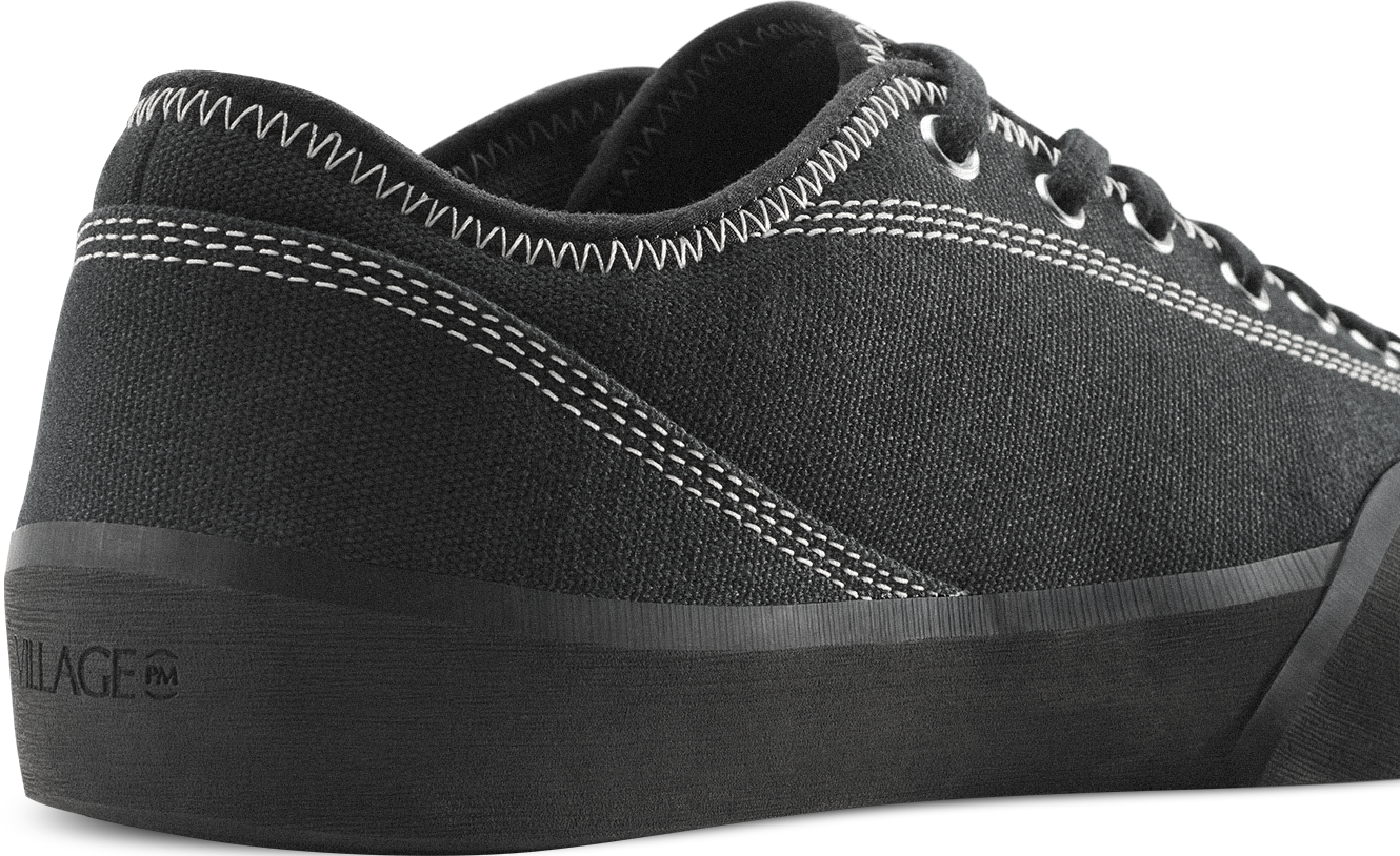 VILLAGE PM 1.30 PM BLACK/NATURAL BLACK