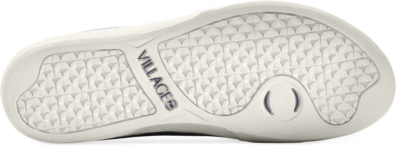 VILLAGE PM 1.30 PM NAVY/WHISPER WHITE