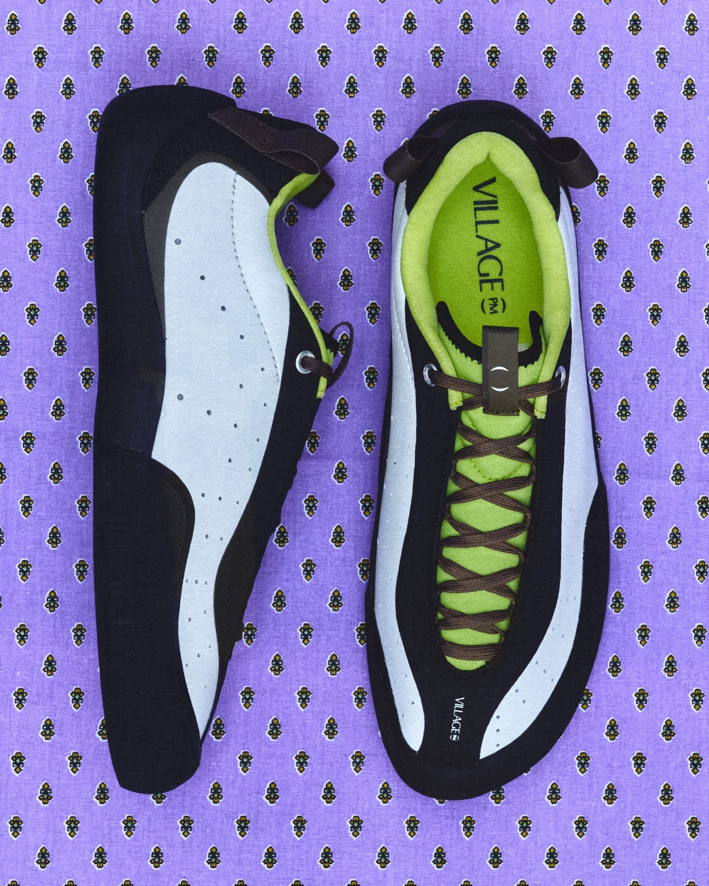 VILLAGE PM 2 PM WHITE-LIME/NATURAL BLACK