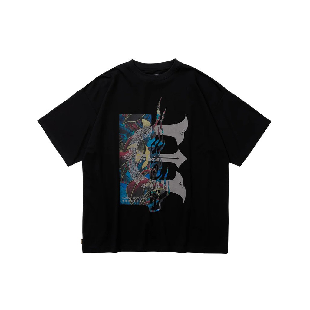 EVISEN JULIEN E LOGO TECH TEE