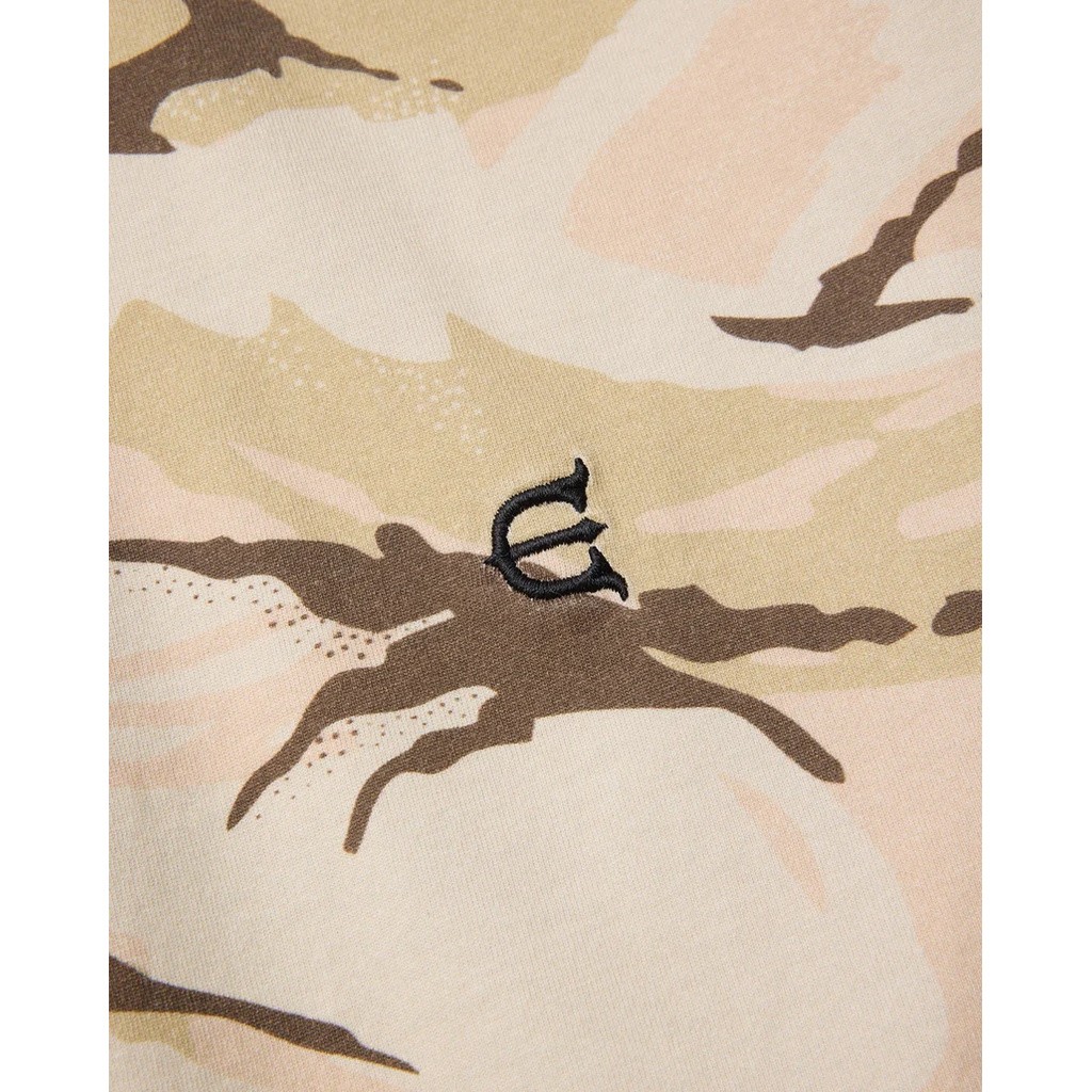 EVISEN SKATEBOARDS E LOGO CAMO TEE