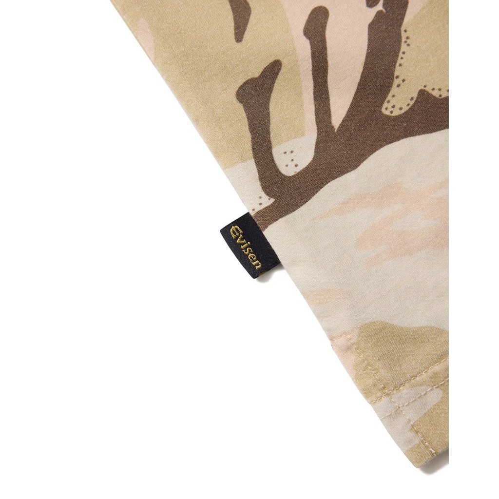 EVISEN SKATEBOARDS E LOGO CAMO TEE