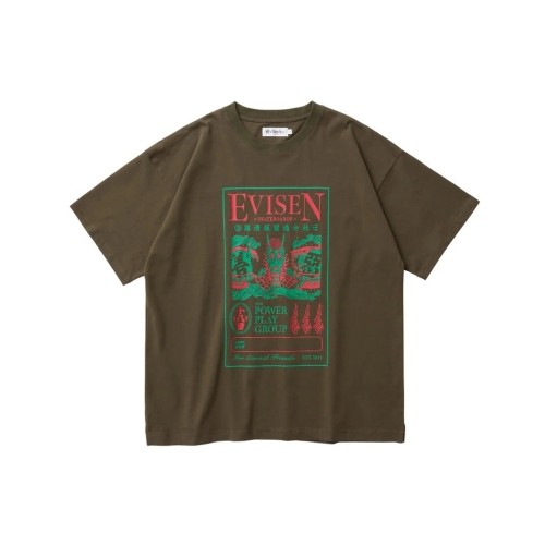EVISEN SKATEBOARDS DRAGON LABEL TEE