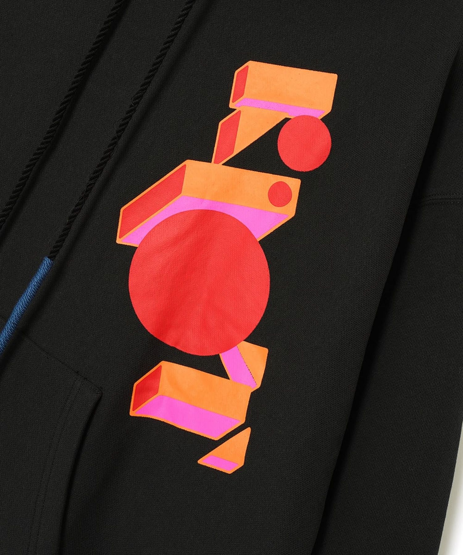 RIOT FACETASM ROUND TRIANGLE SQUARE HOODIE