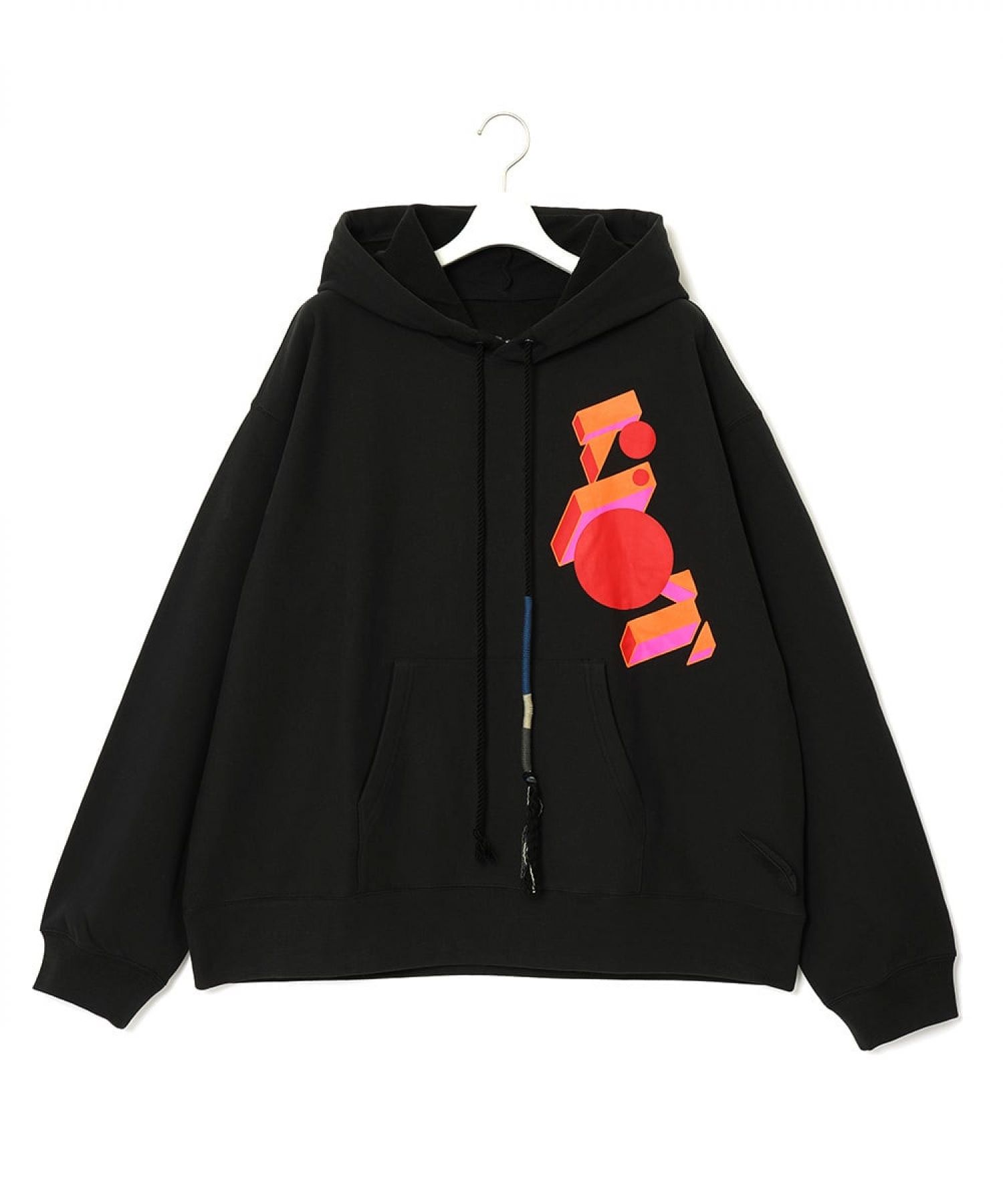 RIOT FACETASM ROUND TRIANGLE SQUARE HOODIE