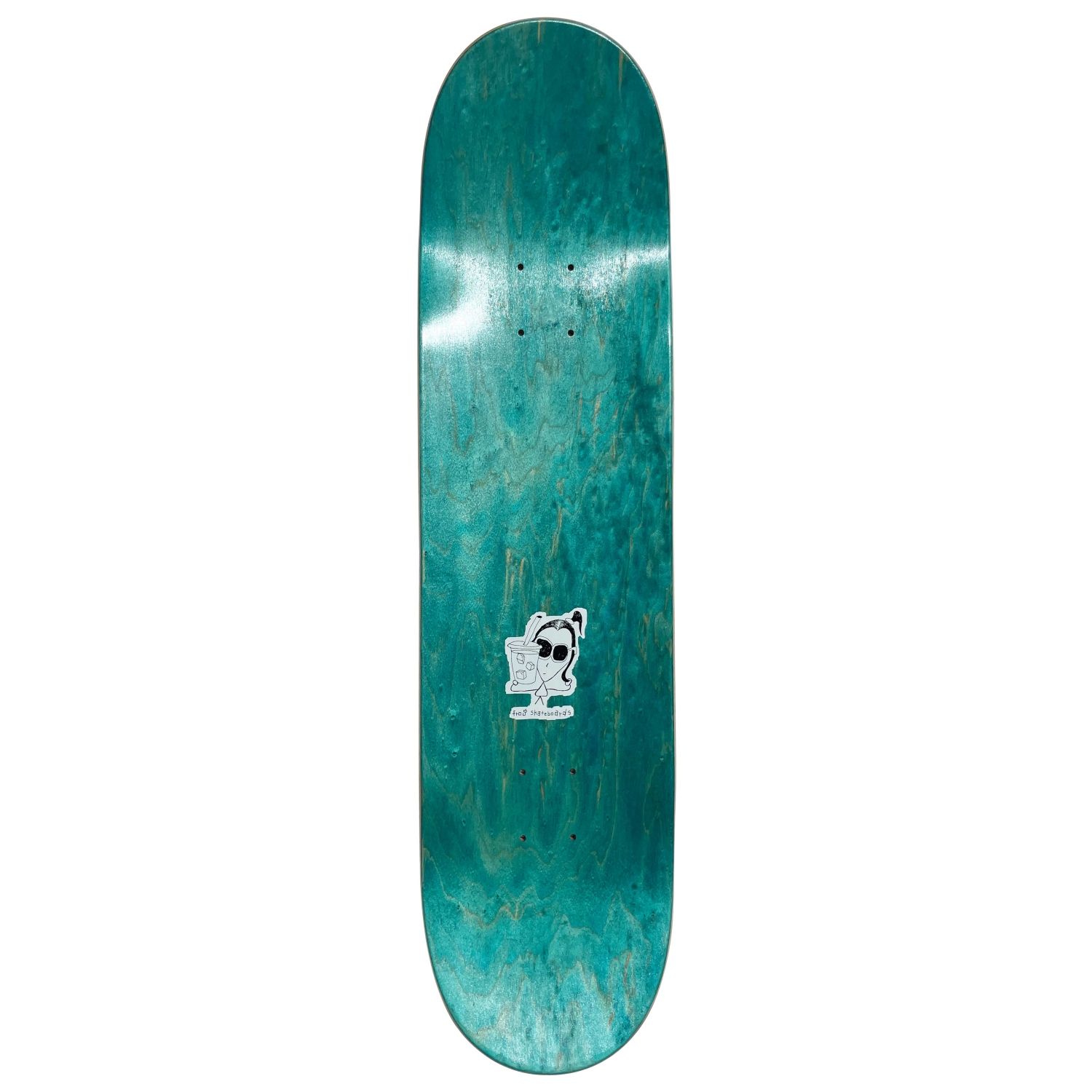 FROG SKATEBOARDS ICED COFFEE GIRL DECK 8.0