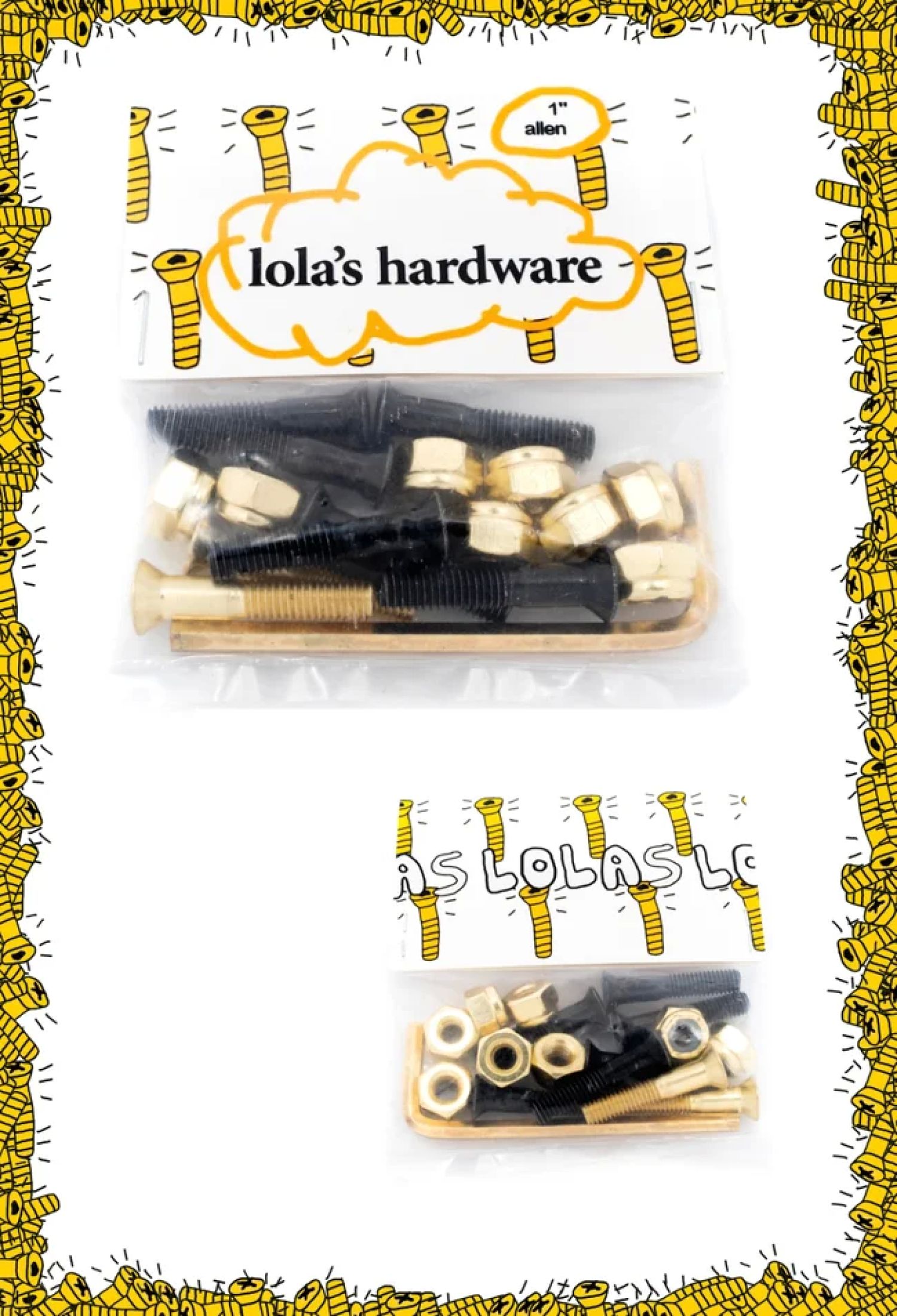 LOLA'S HARDWARE ALLEN 1 Inch