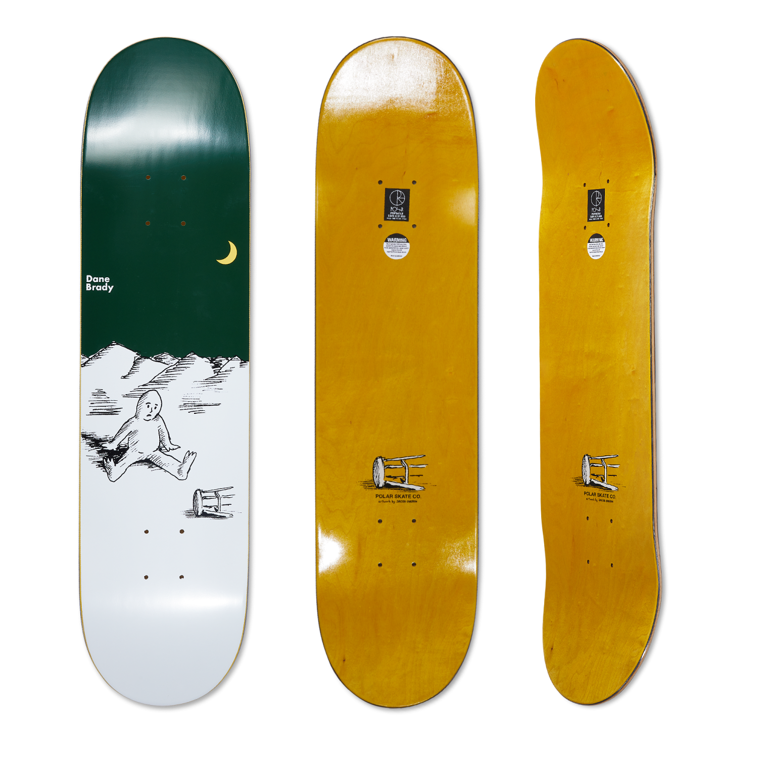 POLAR SKATE CO.DANE BRADY FAIURE 7.87