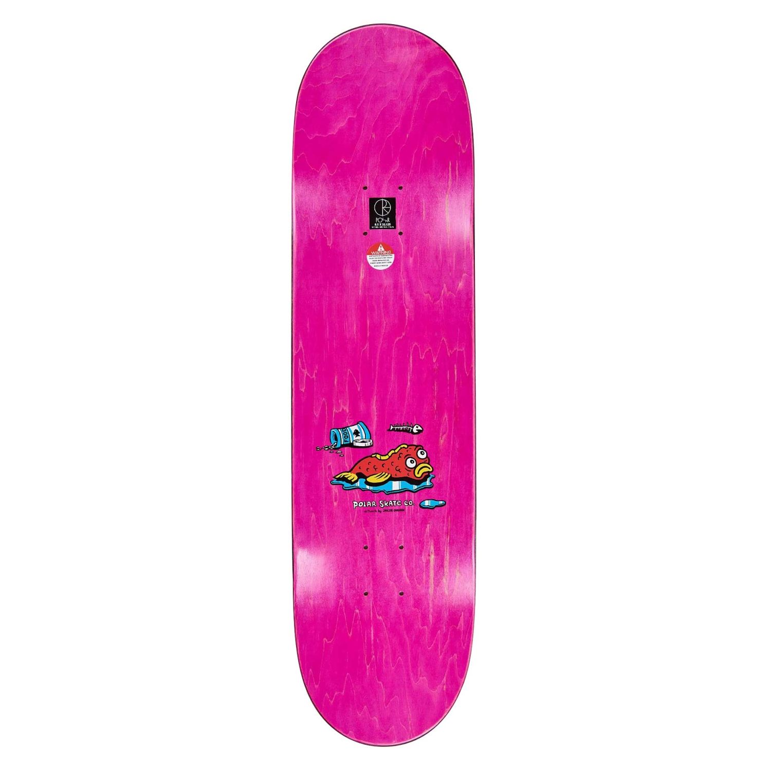 POLAR SKATE CO.  DANE BRADY FISH BOWL DECK 7.875/8.25