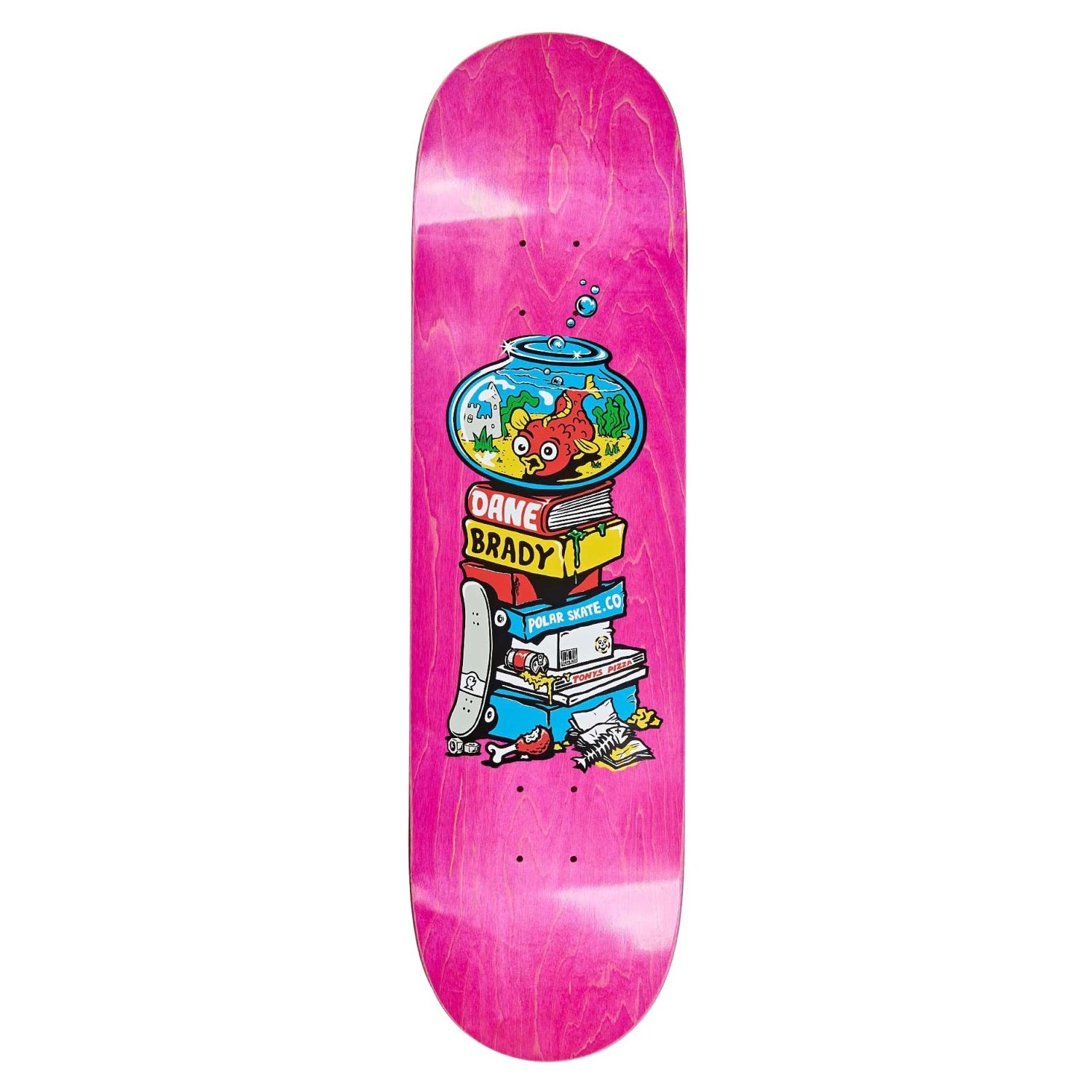 POLAR SKATE CO.  DANE BRADY FISH BOWL DECK 7.875/8.25