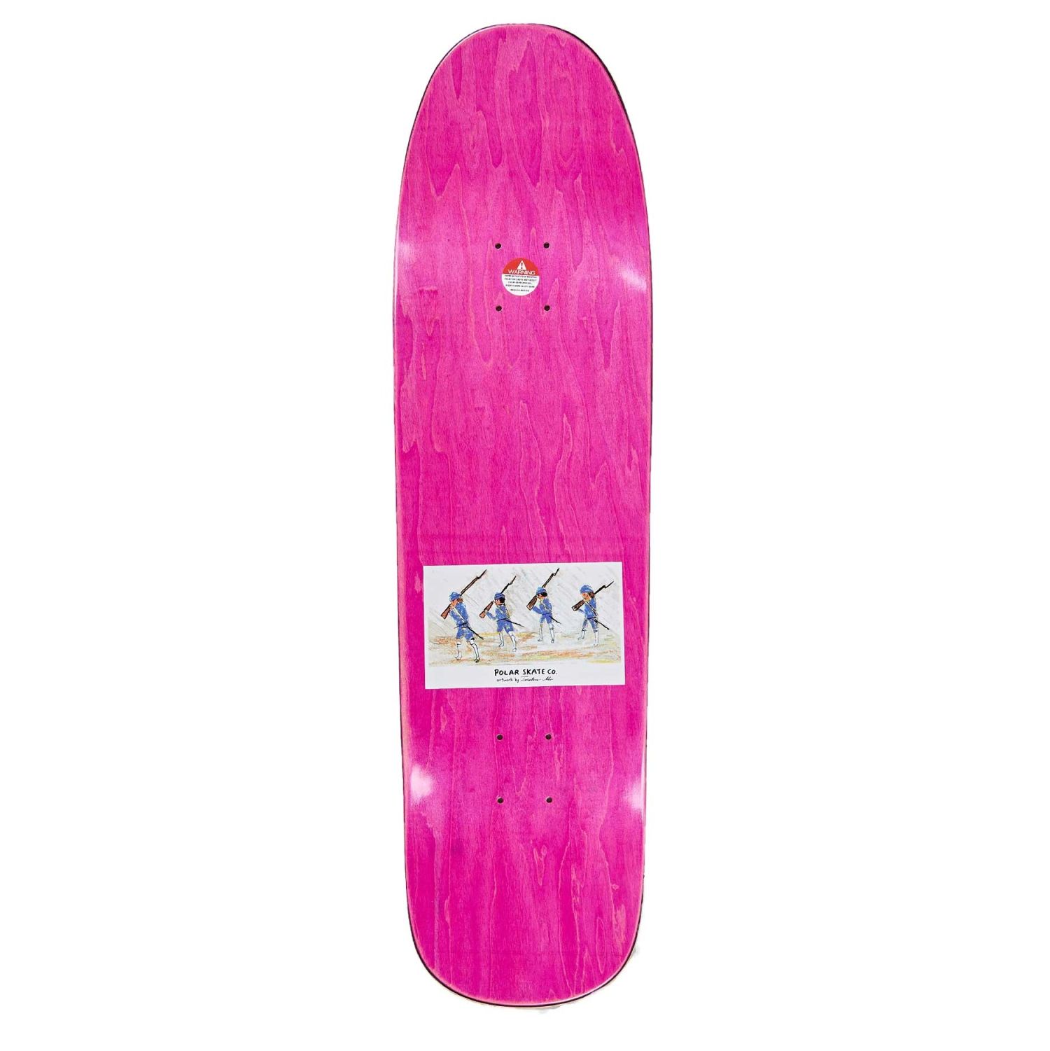 POLAR SKATE CO. ROMAN GONZALEZ SOLDIER DECK P9 SHAPE 8.625