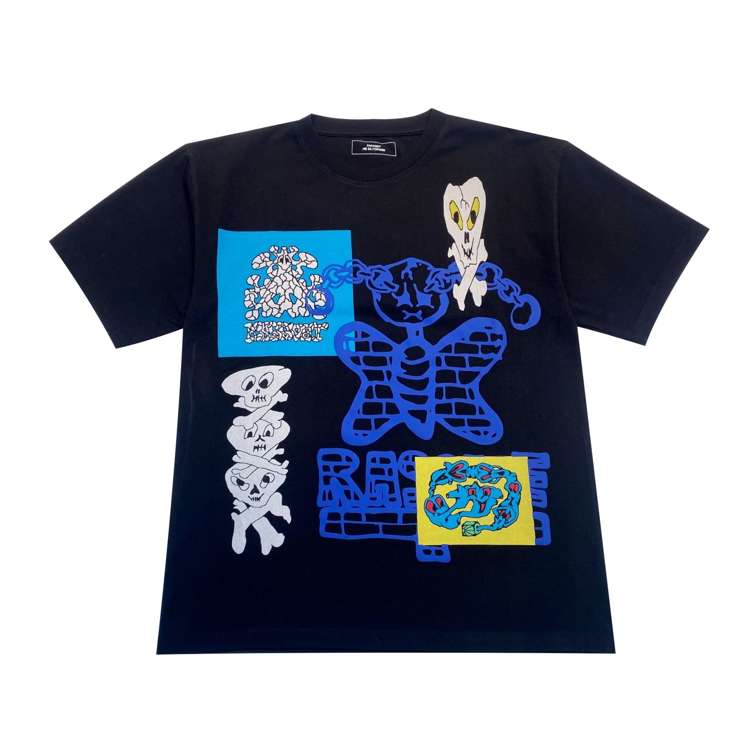 RASSVET CAPTEK MULTI PRINT TSHIRT KNIT