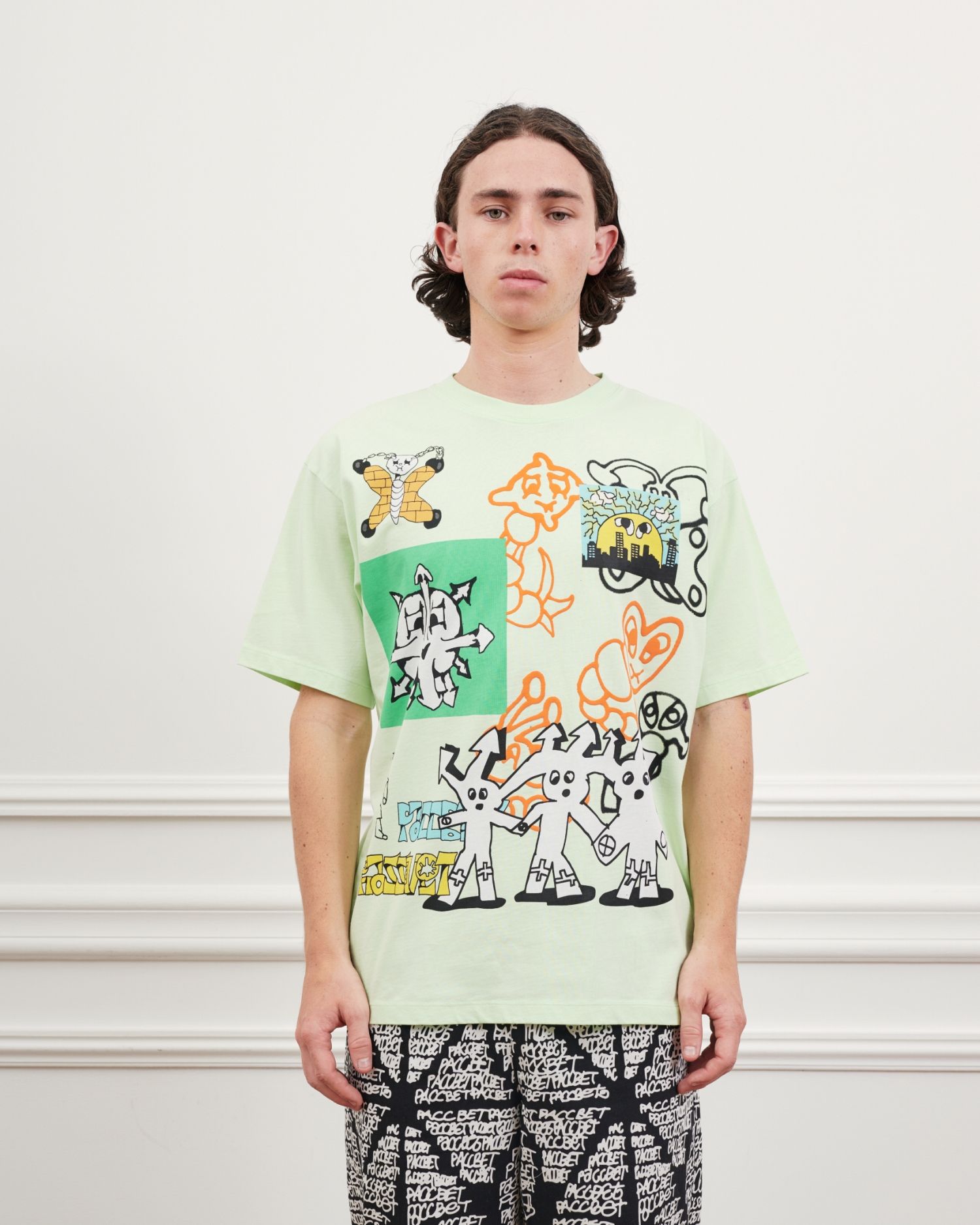 RASSVET CAPTEK MULTI PRINT TSHIRT KNIT