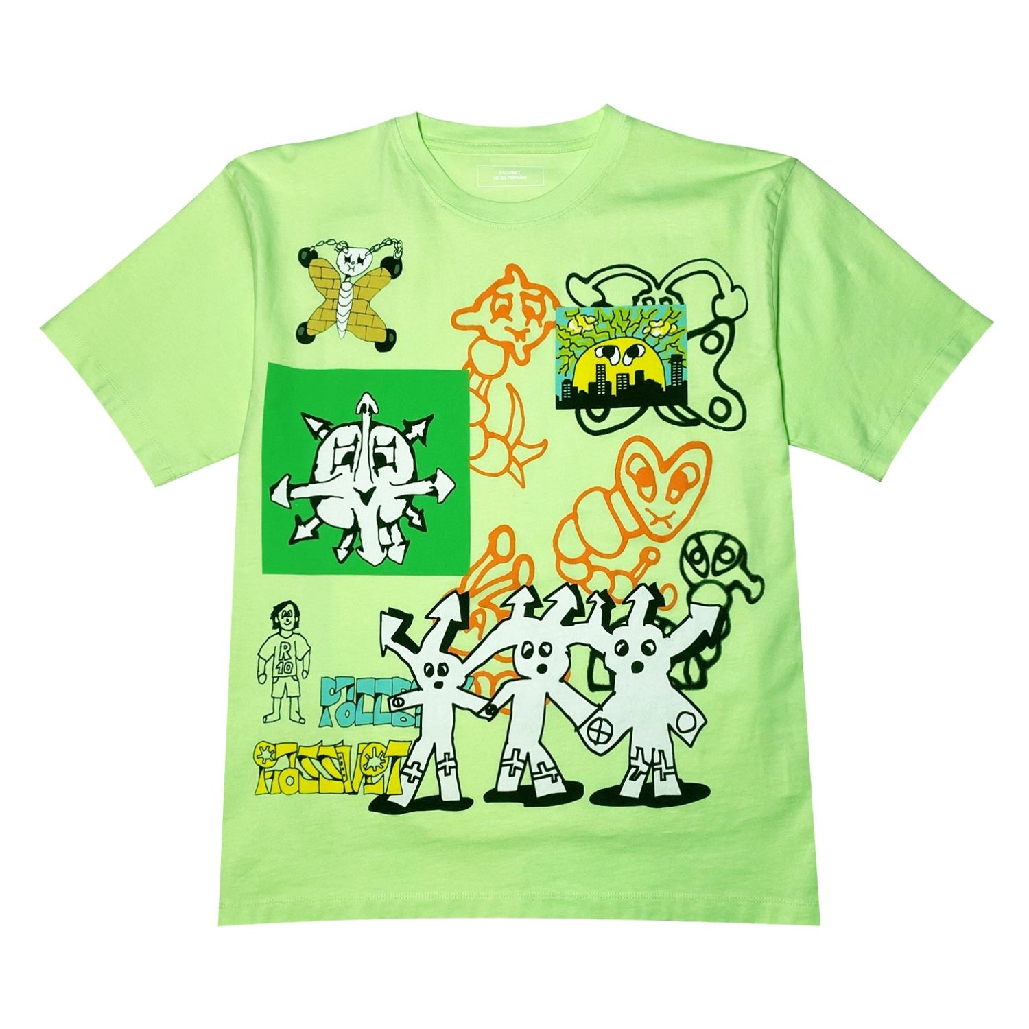 RASSVET CAPTEK MULTI PRINT TSHIRT KNIT