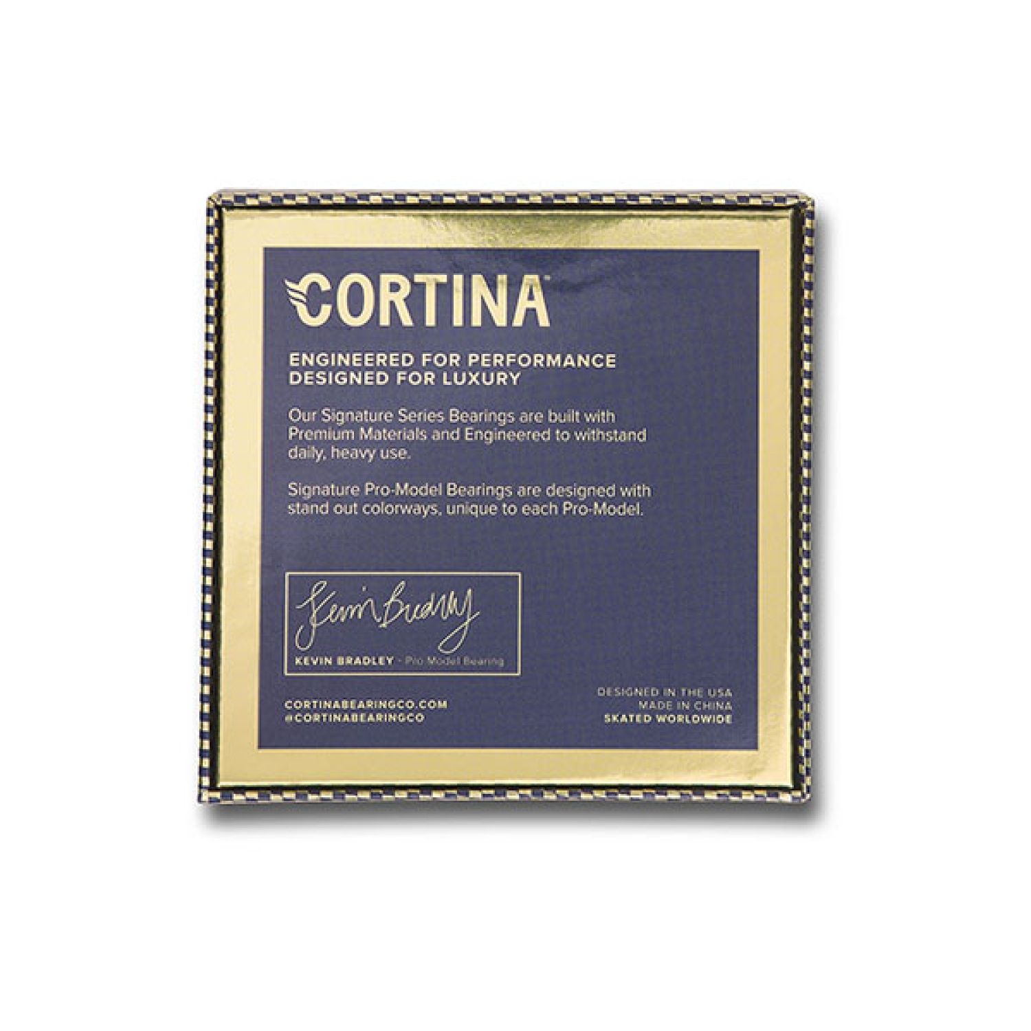 CORTINA BEARING KEVIN BRADLEYSIGNATURE