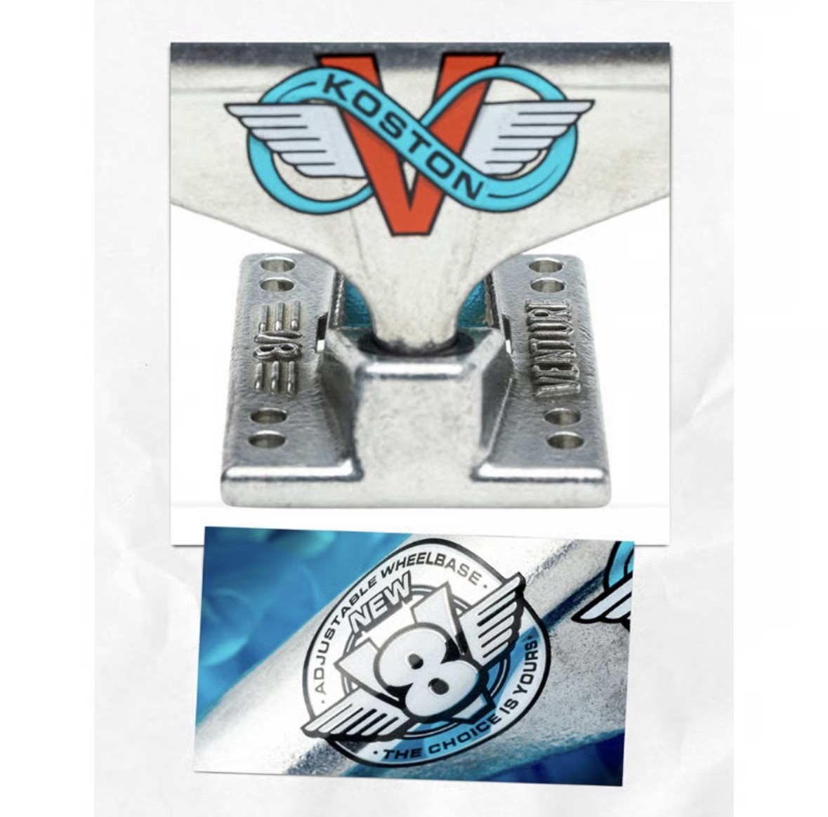 VENTURE TRUCKS  PRO V8 ERICK KOSTON TRUCK