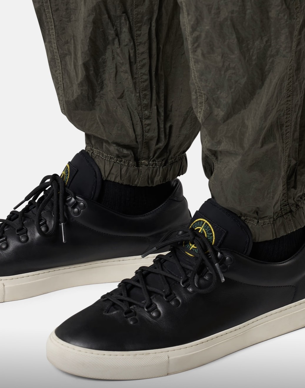 こちさん専用stone nylonl mサイズ　正規品 1970's~ Qiana Nylon shark collar L/S shirt / Made in USA