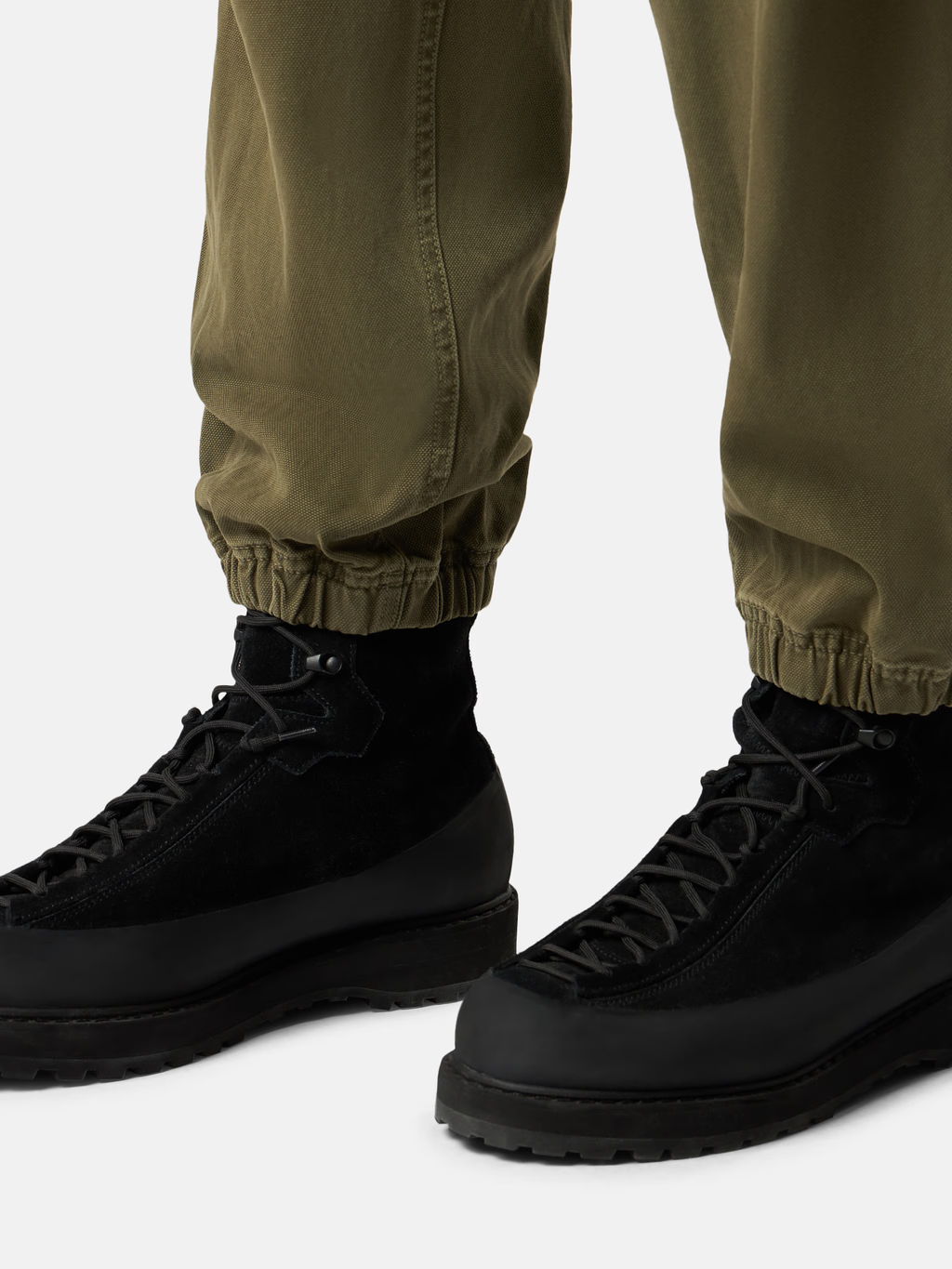 STONE ISLAND ORGANIC PANAMA COTTON 'OLD' EFFECT PANTS