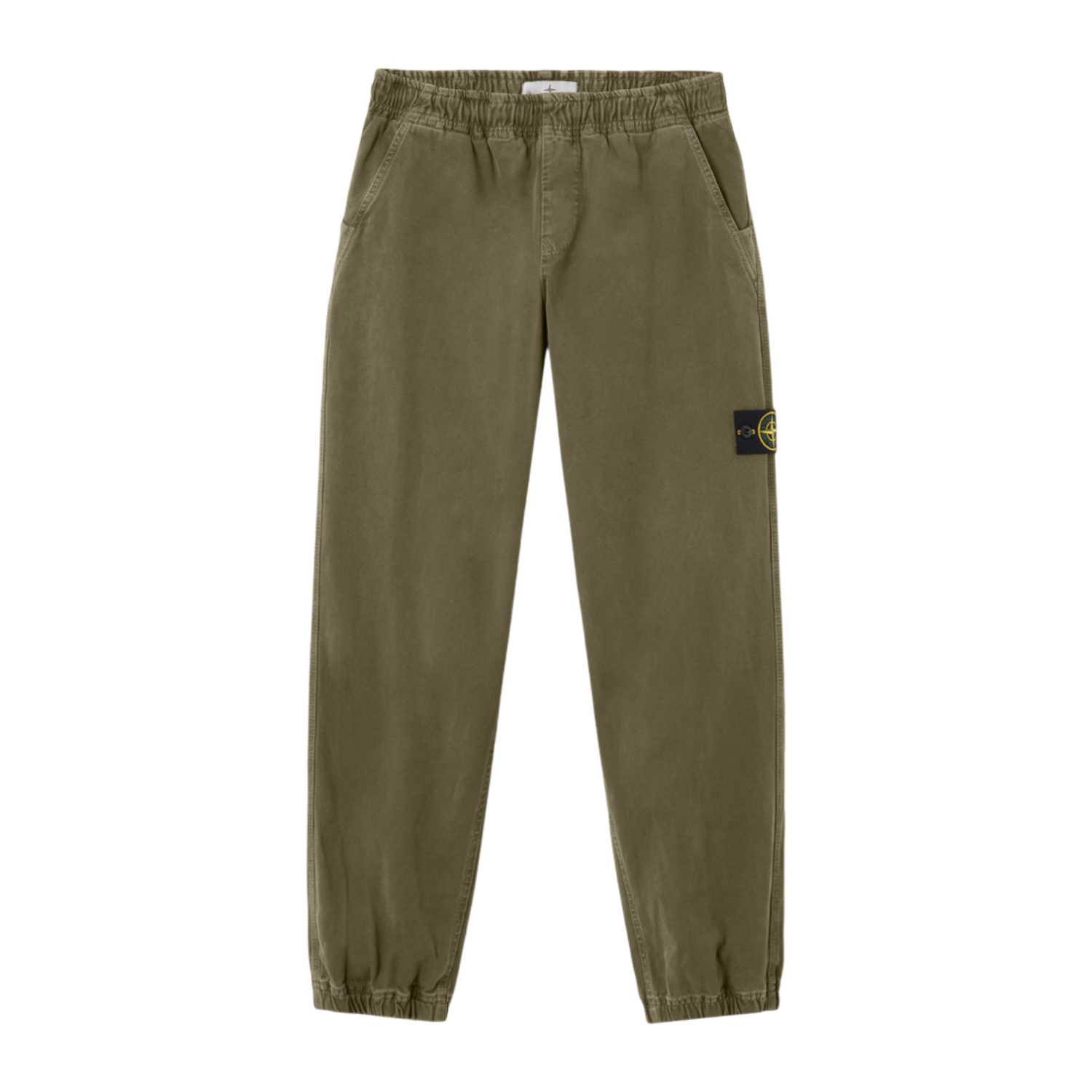 STONE ISLAND ORGANIC PANAMA COTTON 'OLD' EFFECT PANTS
